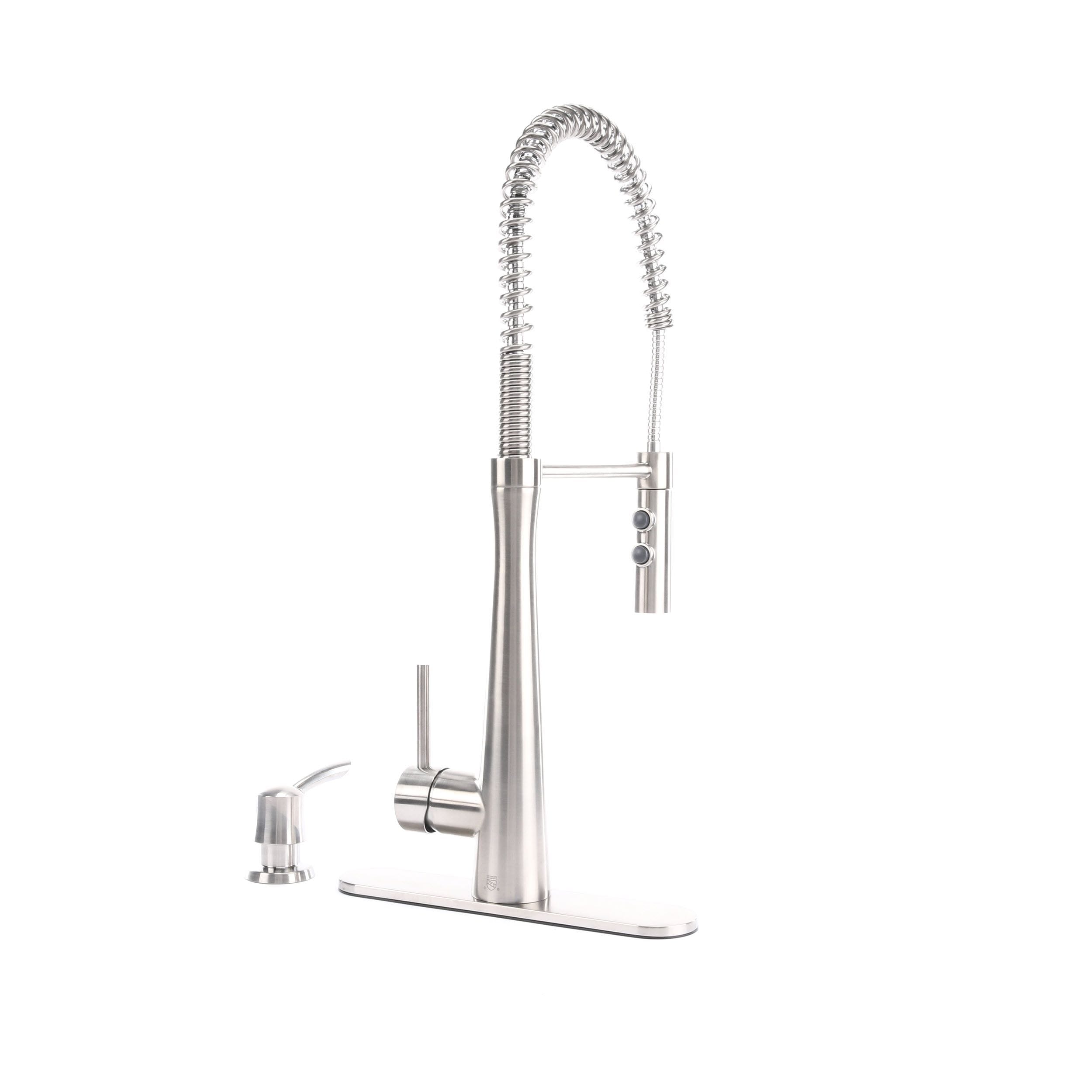 Giagni Fresco Stainless Steel 1 Handle Pull Down Kitchen Faucet Dandk   46868753 15 