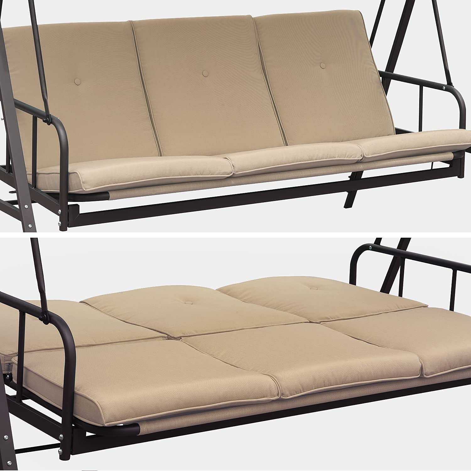 Aoodor A052-PBNBN Swing-Gliders - View #4