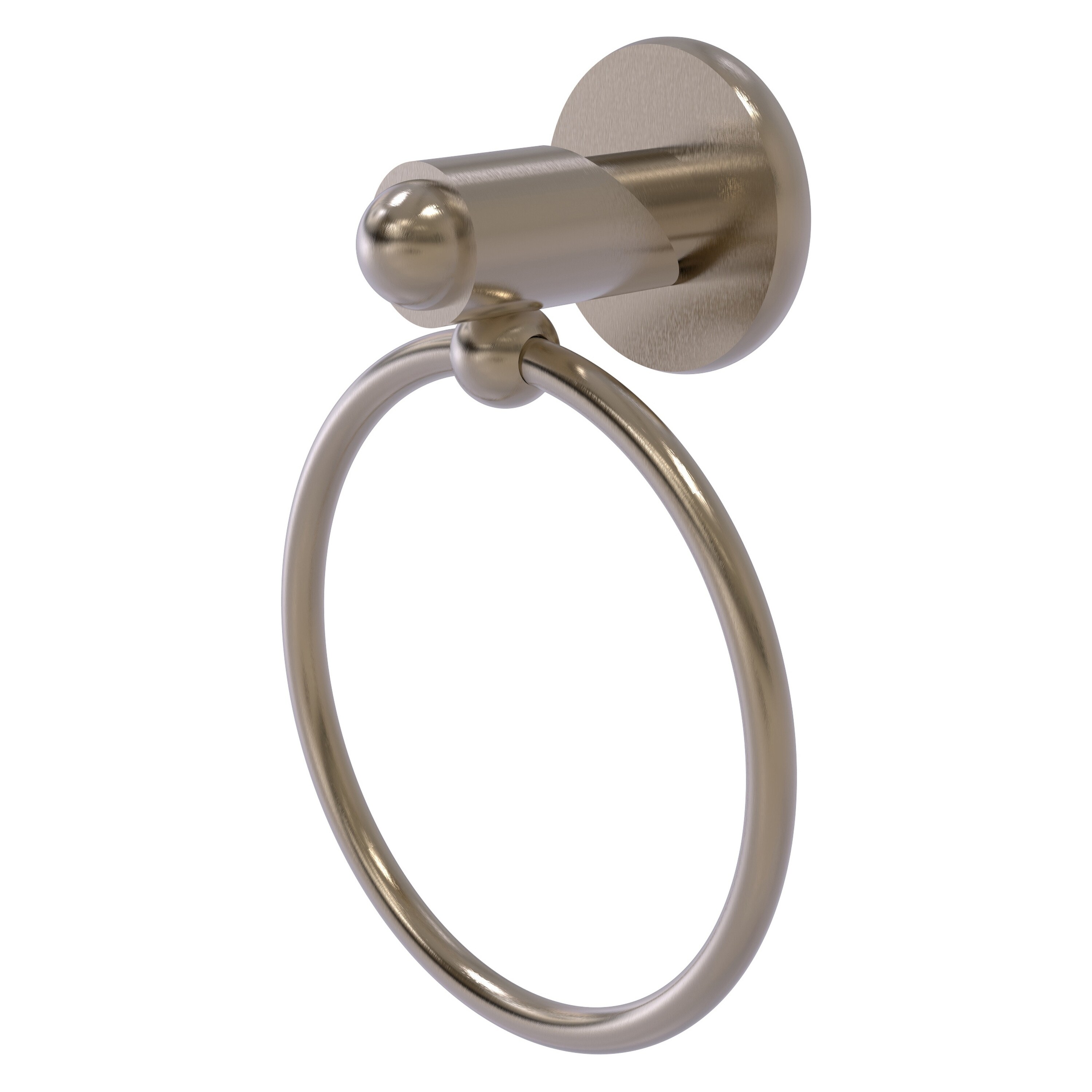 Allied Brass SH-16-PEW Soho Antique Pewter Wall mount Single Towel Ring