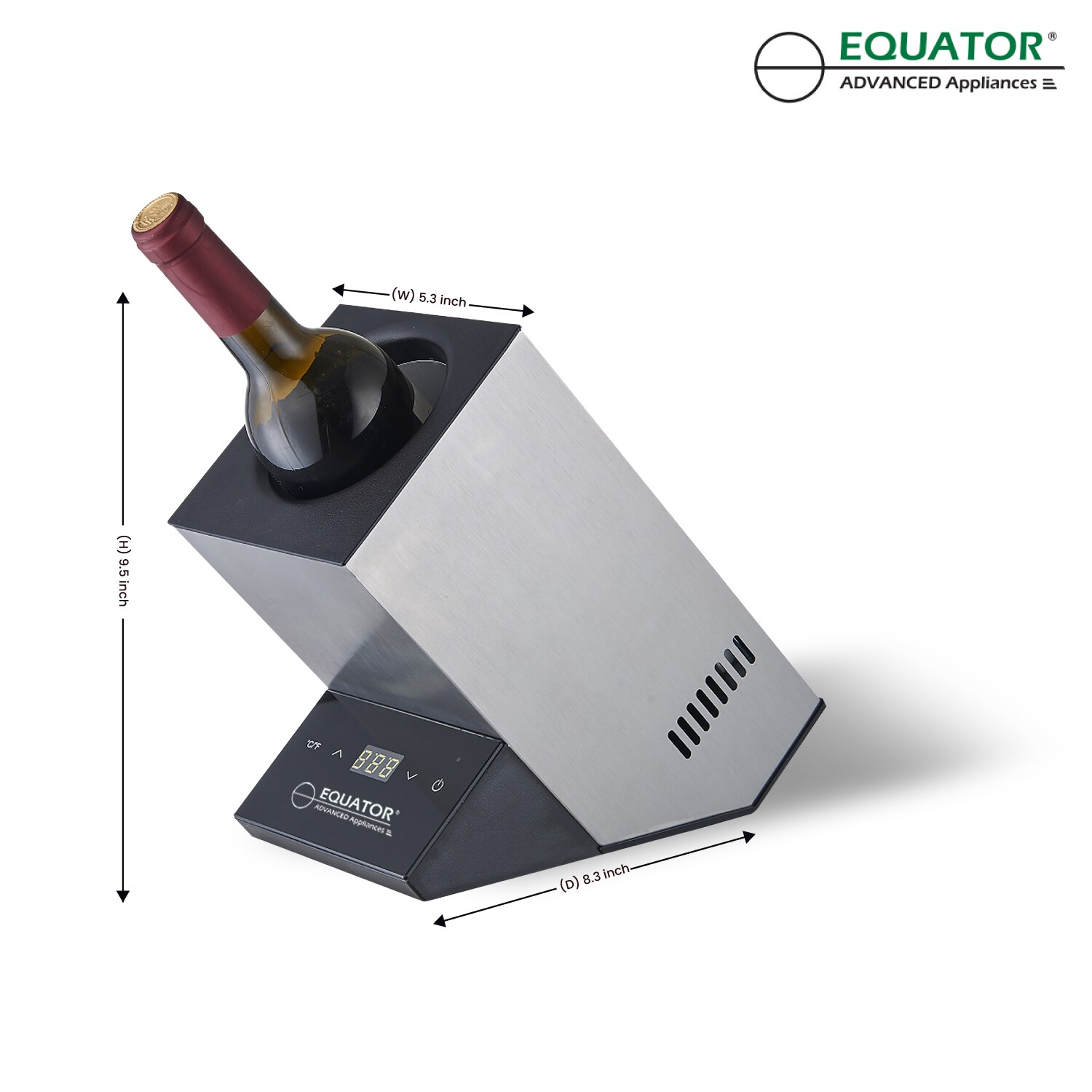 Equator Advanced Appliances WR 001 STAINLESS Wine-Chillers - View #2
