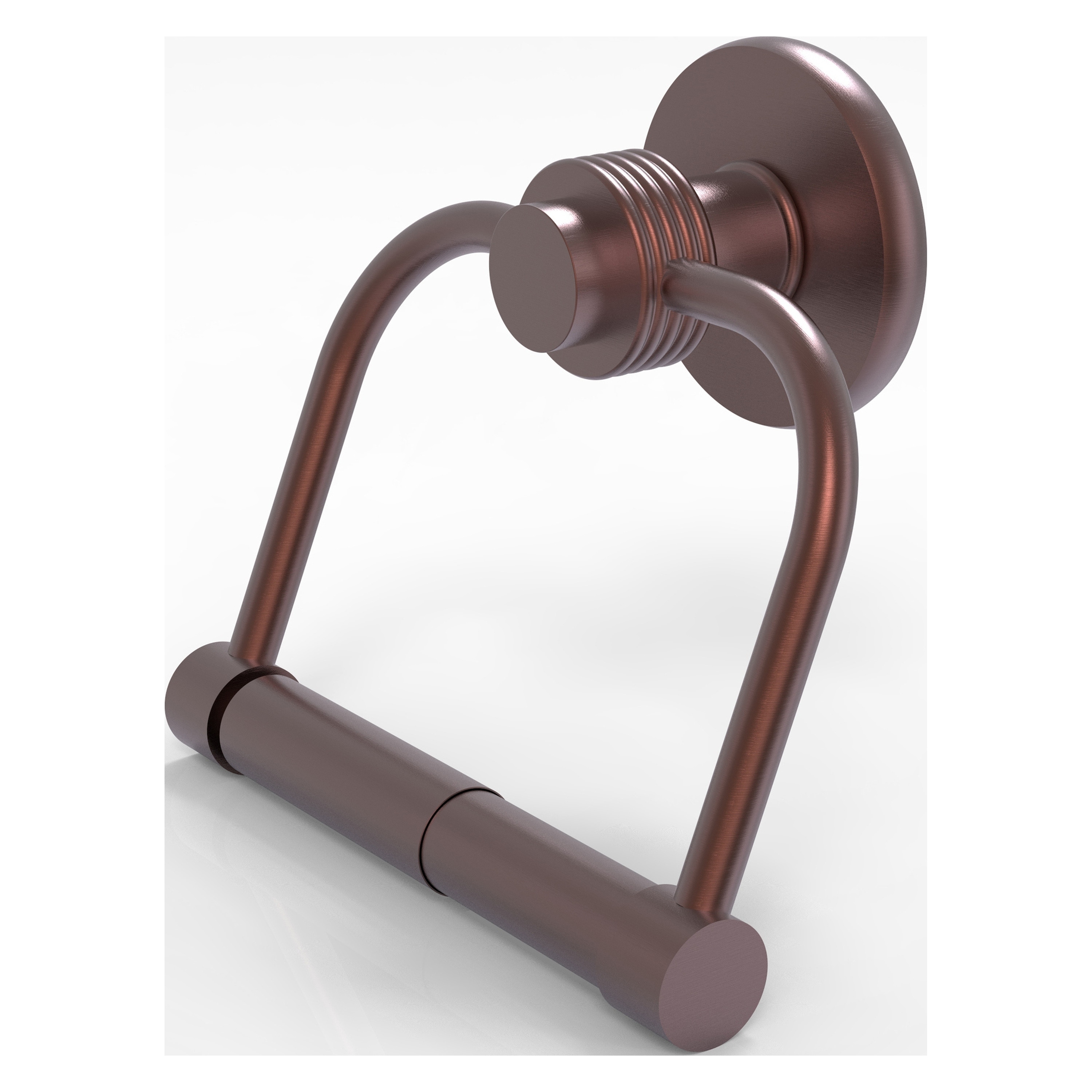 Allied Brass 924G-CA Mercury Antique Copper Wall mount Double post Toilet Paper Holder 1 -Rolls