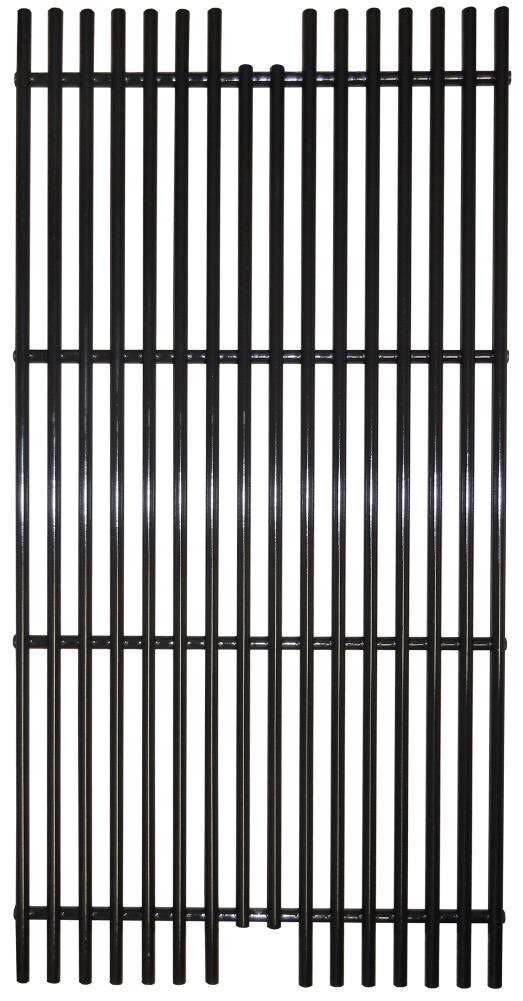 Heavy Duty BBQ Parts 22.75-in x 11.625-in Rectangle Porcelain-coated ...