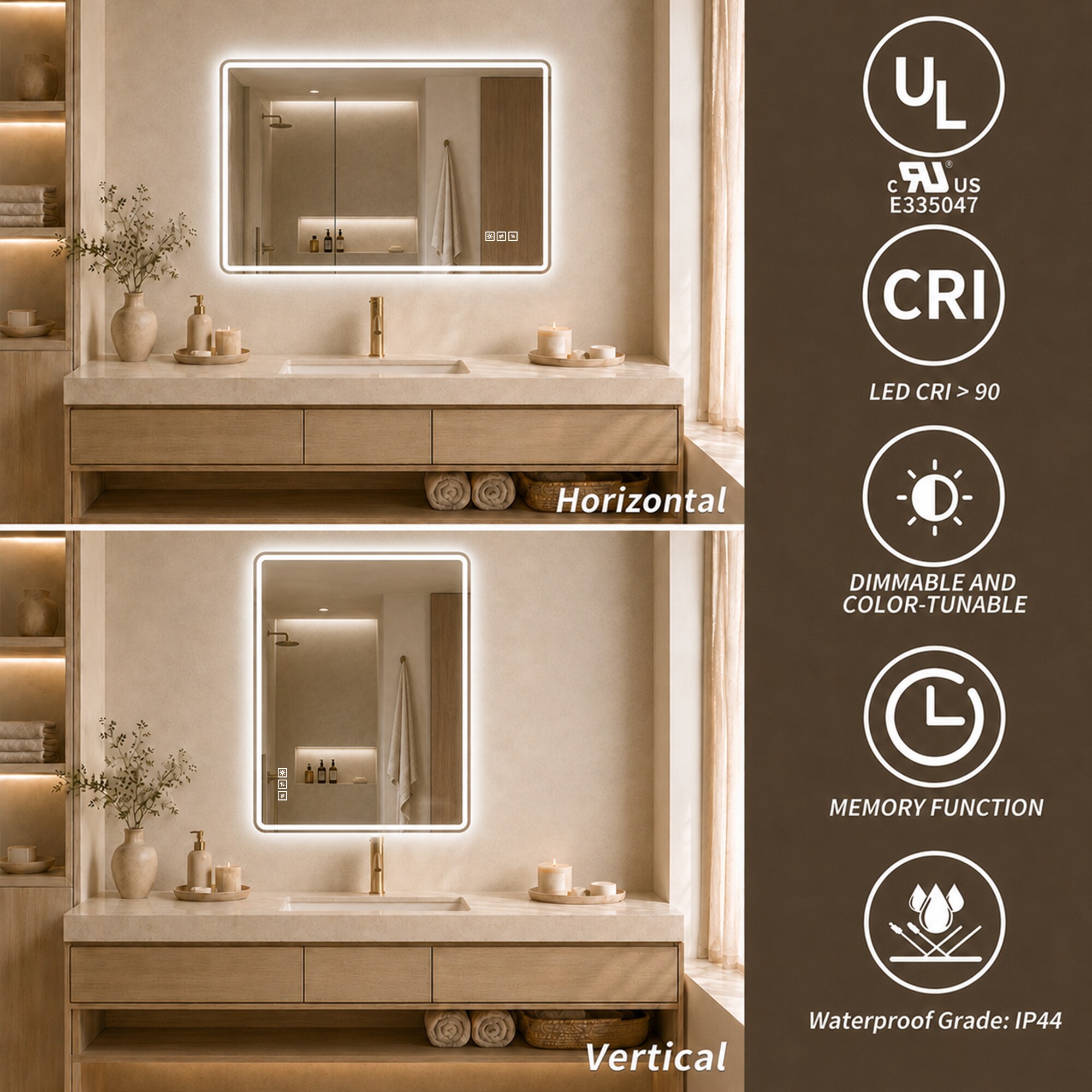 Tahanbath HM-9P465918 Framed-Bath-Mirrors - View #6