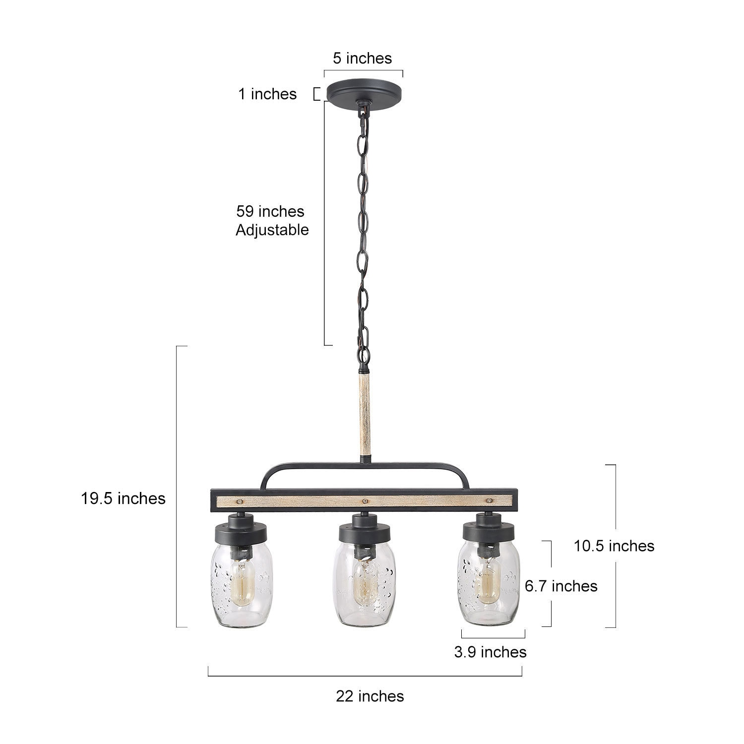 LNC JM2UEBLWS3511P6 Pendant-Lights - View #6
