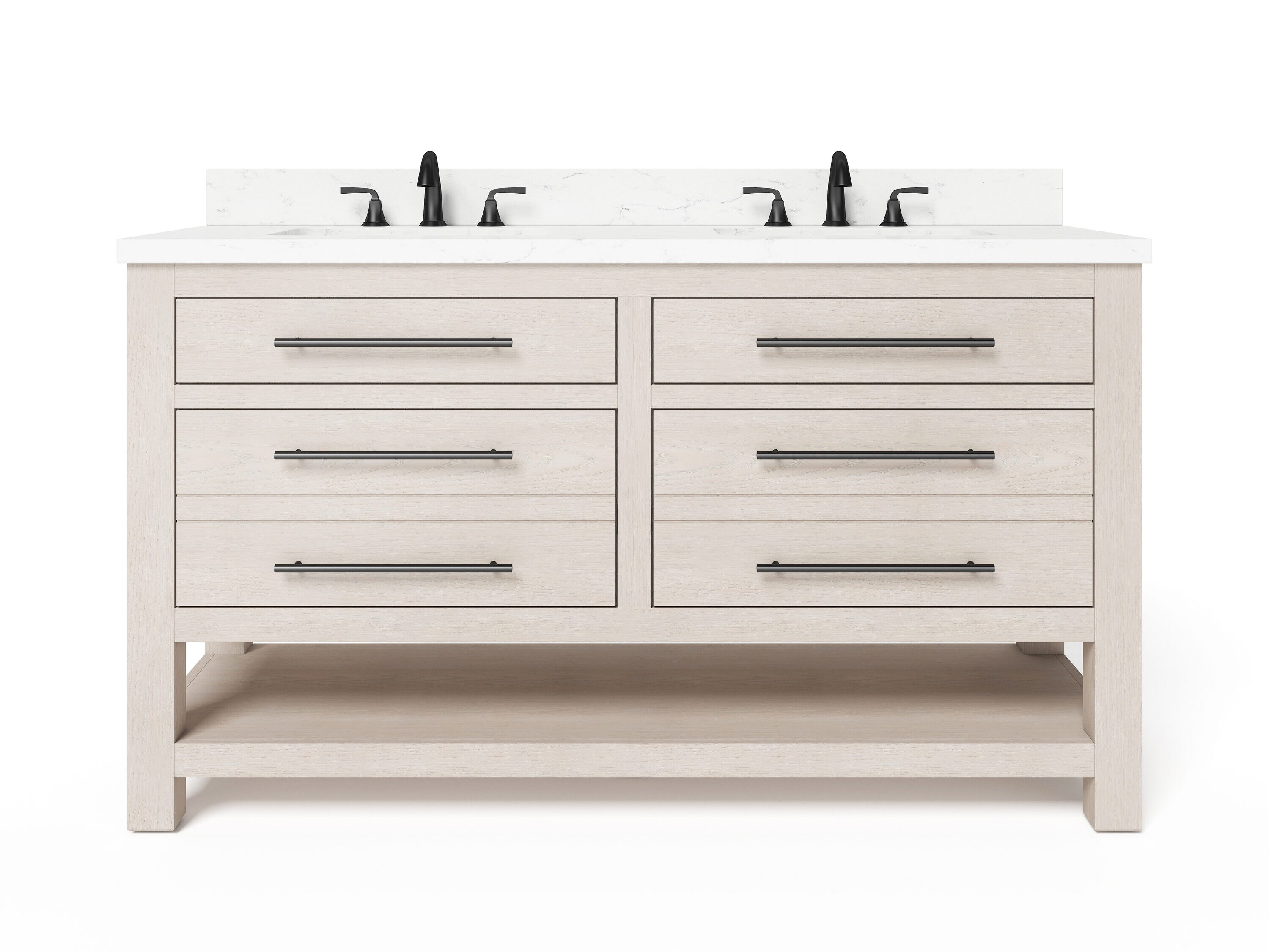allen + roth WSLW60IFVW Bath-Vanity-Combo - View #2