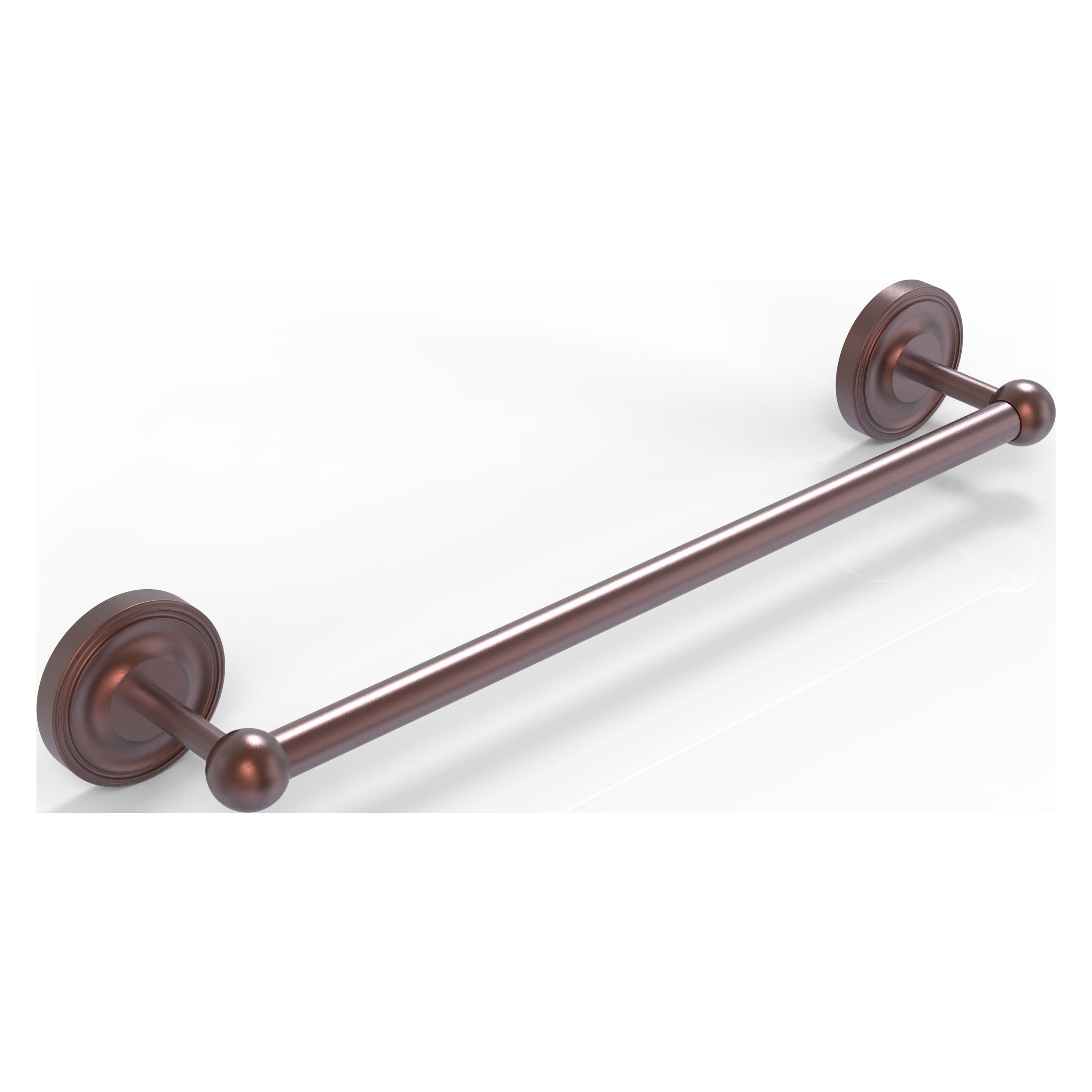 Allied Brass PR-41/36-CA Prestige Regal 36-in Antique Copper Wall mount Single Towel Bar