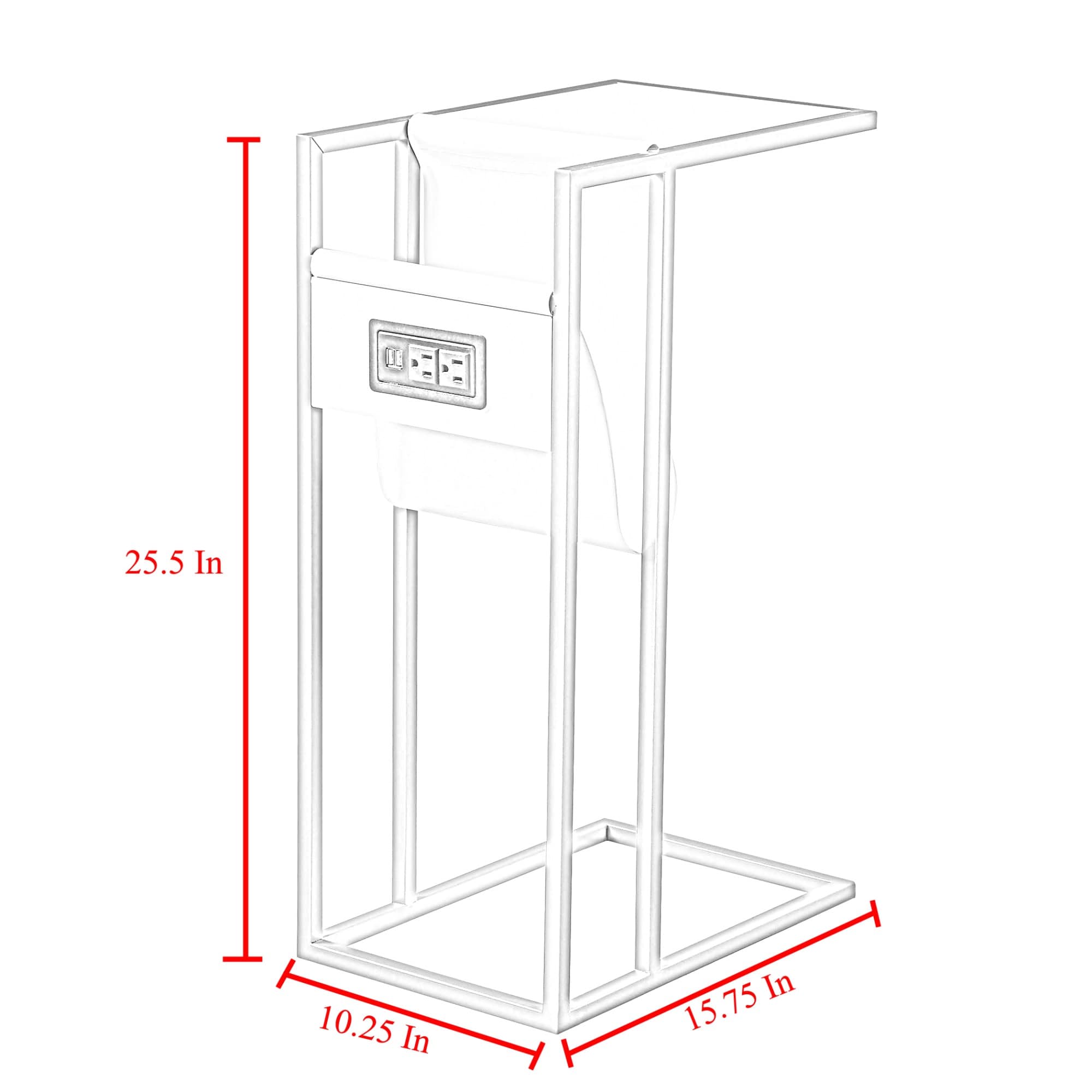 Loft Lyfe LET158-09GR-LS End-Tables - View #7