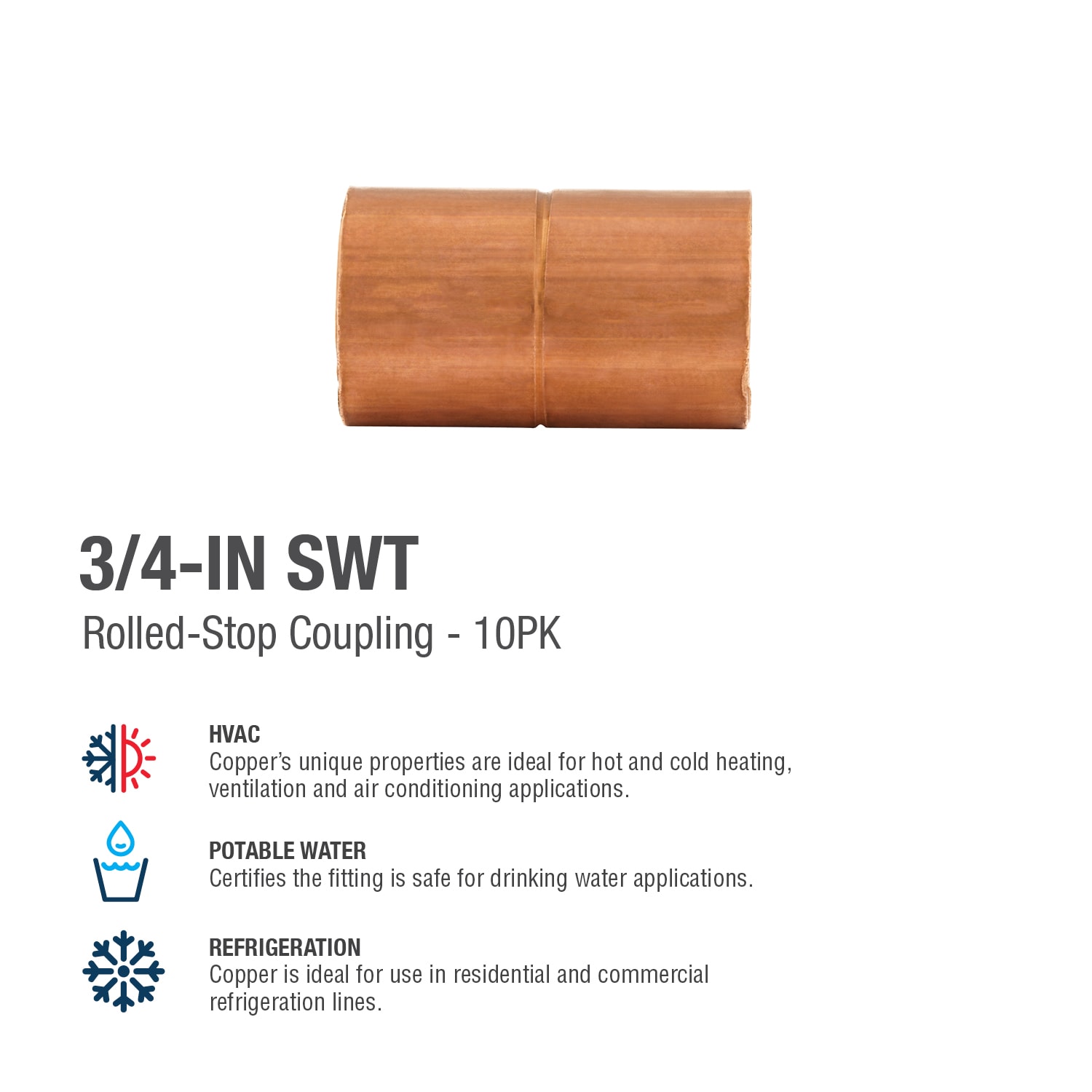 Streamline W 01034P10L Copper-Fittings - View #4