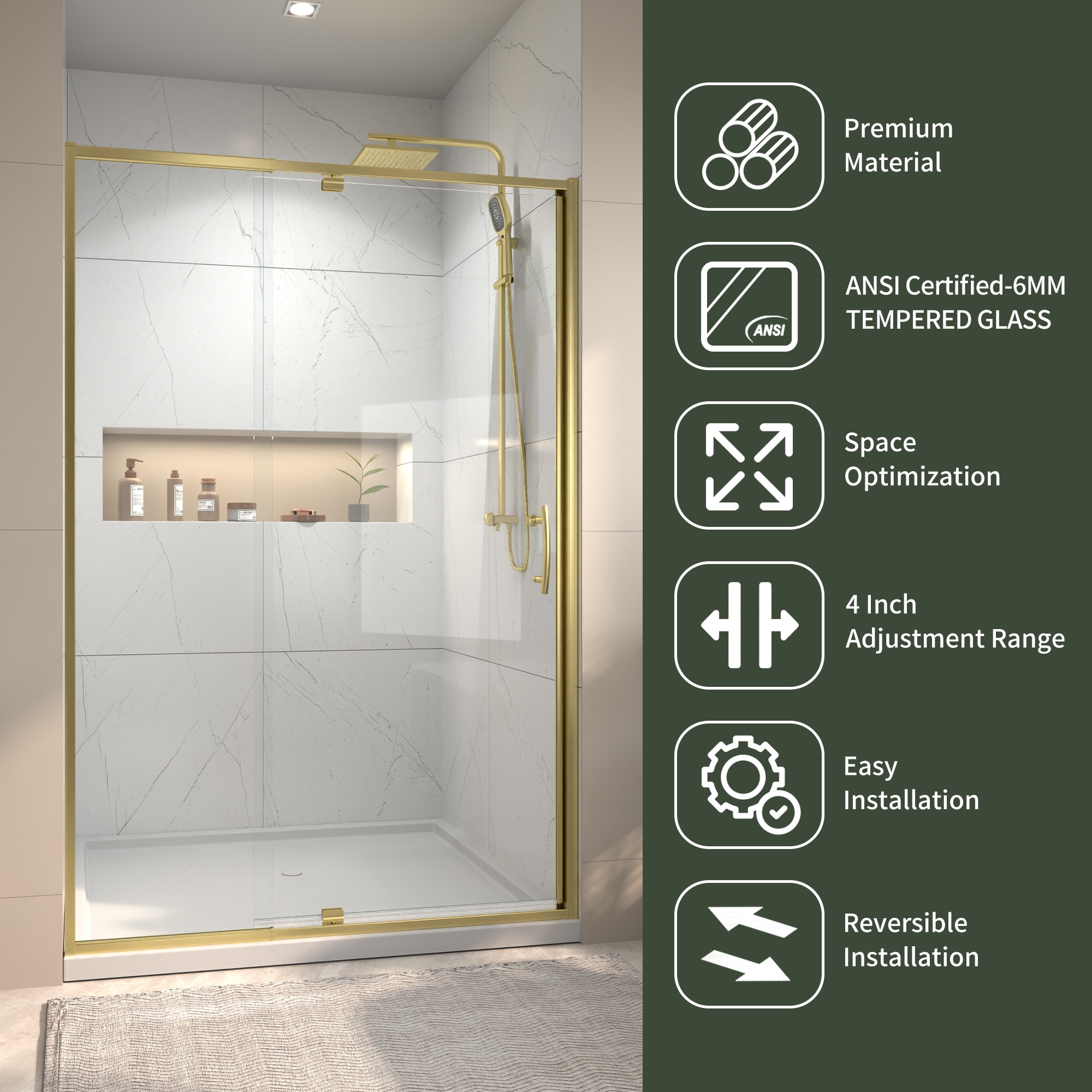 AAZJ BETP176761 Shower-Doors - View #3