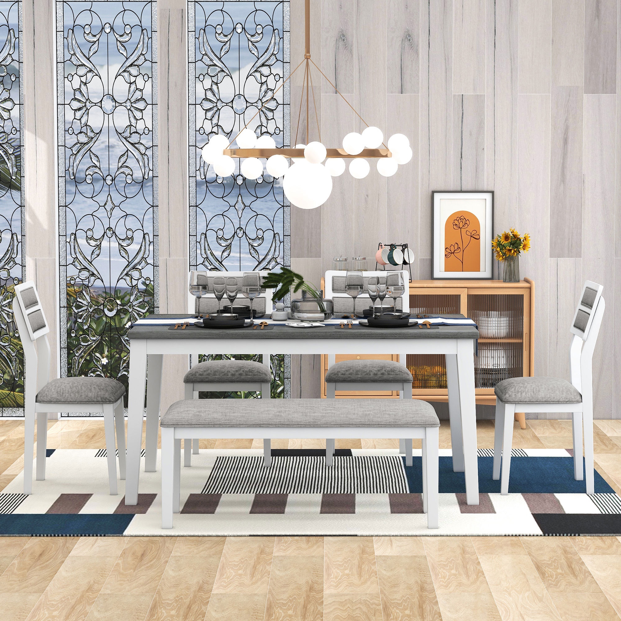 SINOFURN SYA330036WT Dining-Sets - View #9