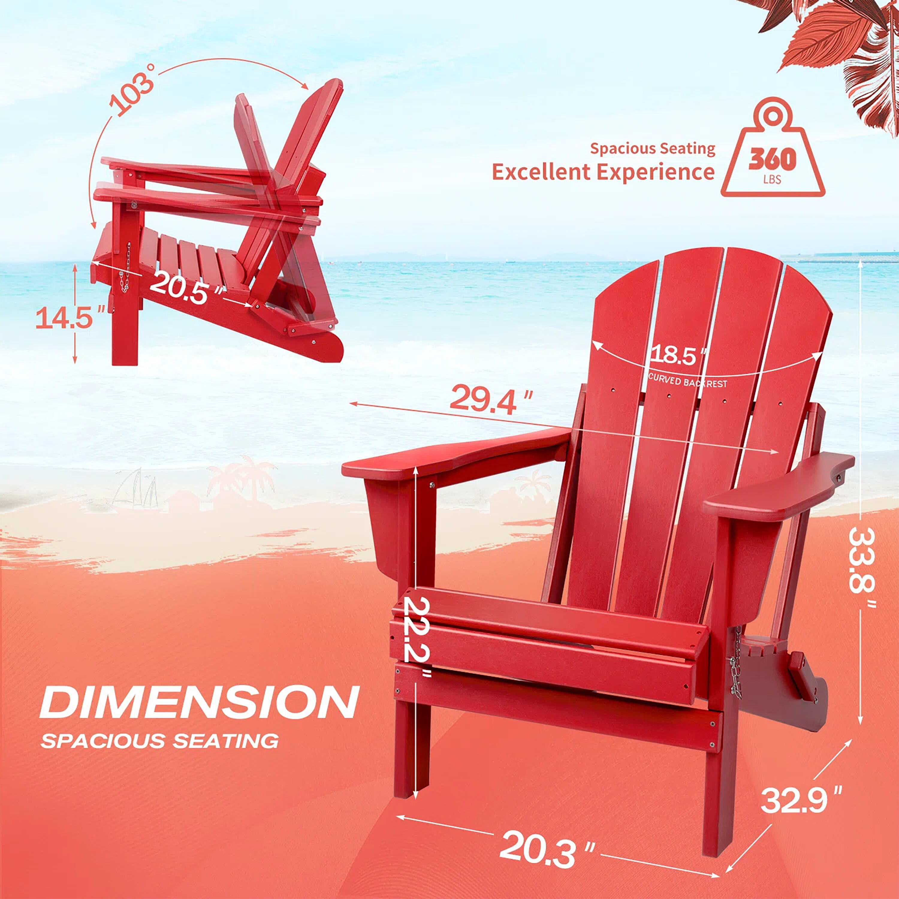 Vineego LS-PC200A1 Patio-Chairs - View #7