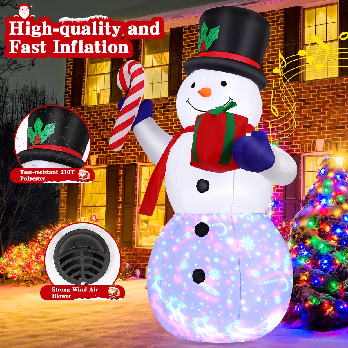 GOOSH DJ-SD-27239-8 Christmas-Inflatables - View #5