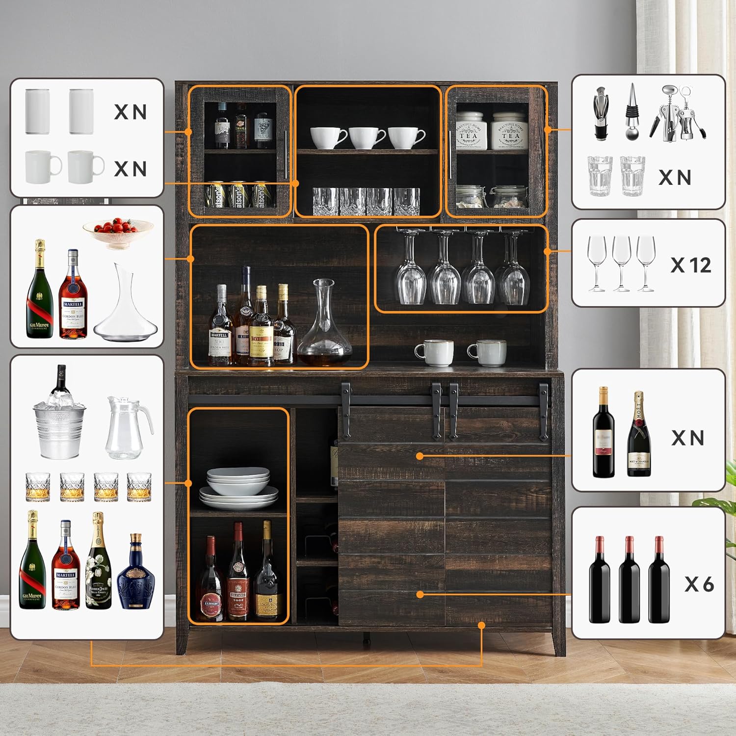 Qeetex LHF-JG-B1J37 Home-Bars - View #3