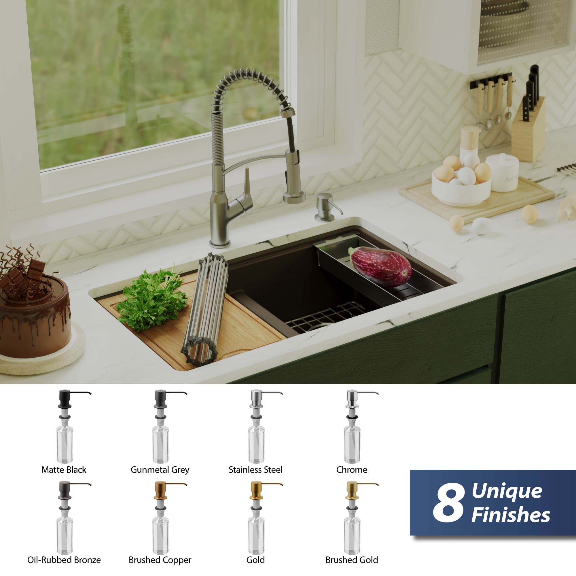 Karran SD25SS Soap-Lotion-Dispensers - View #4