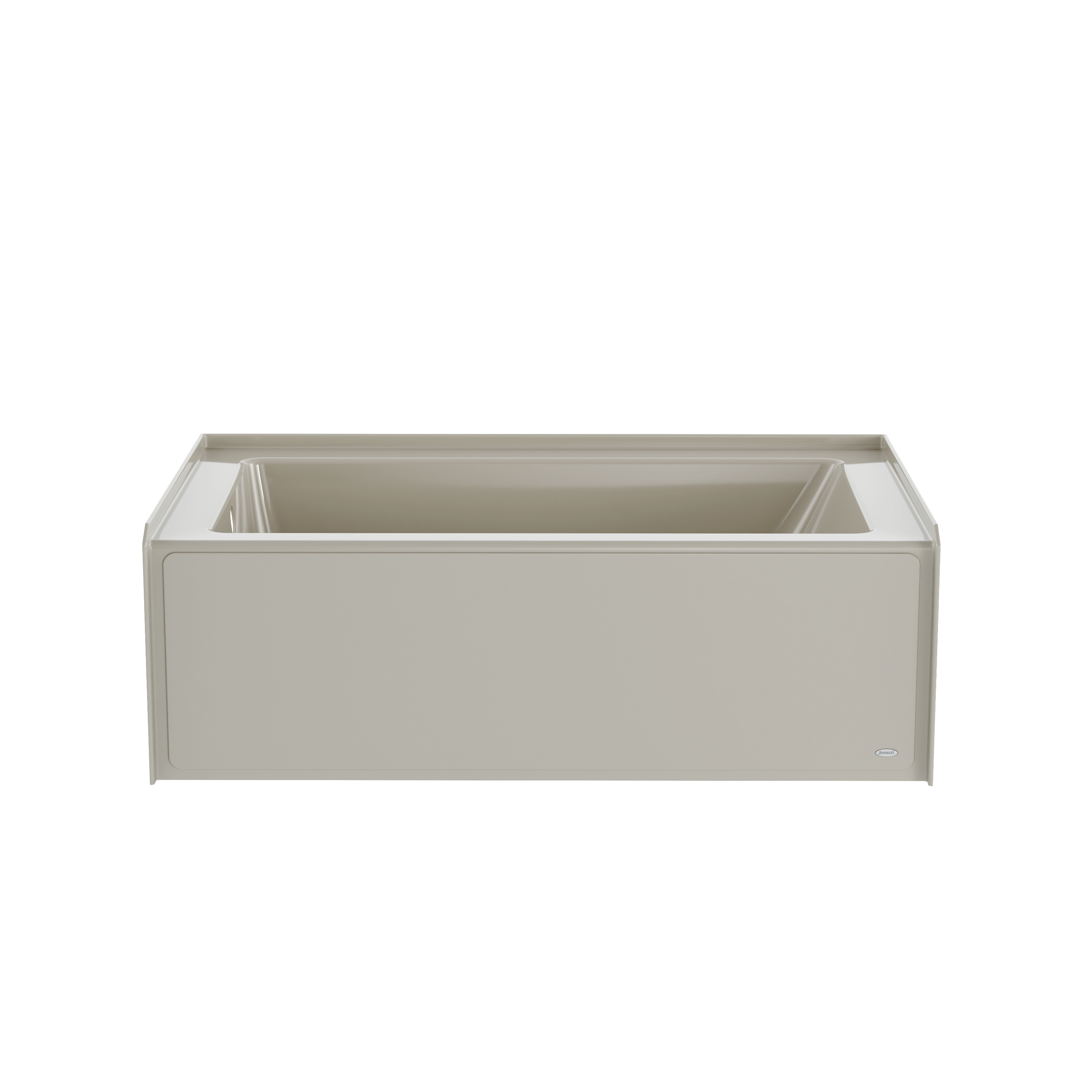 Jacuzzi QF22969 36.04-Inches x 60-Inches Oyster Acrylic Rectangular Alcove Whirlpool tub ( Left Drain )