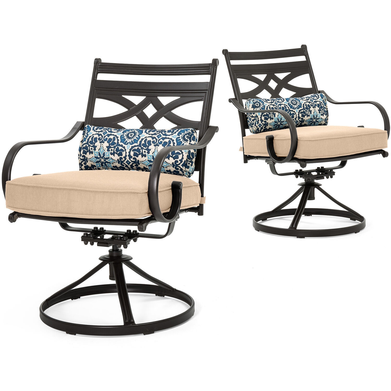 Hanover MCLRDN11PCSW10-TAN Patio-Dining-Sets - View #14