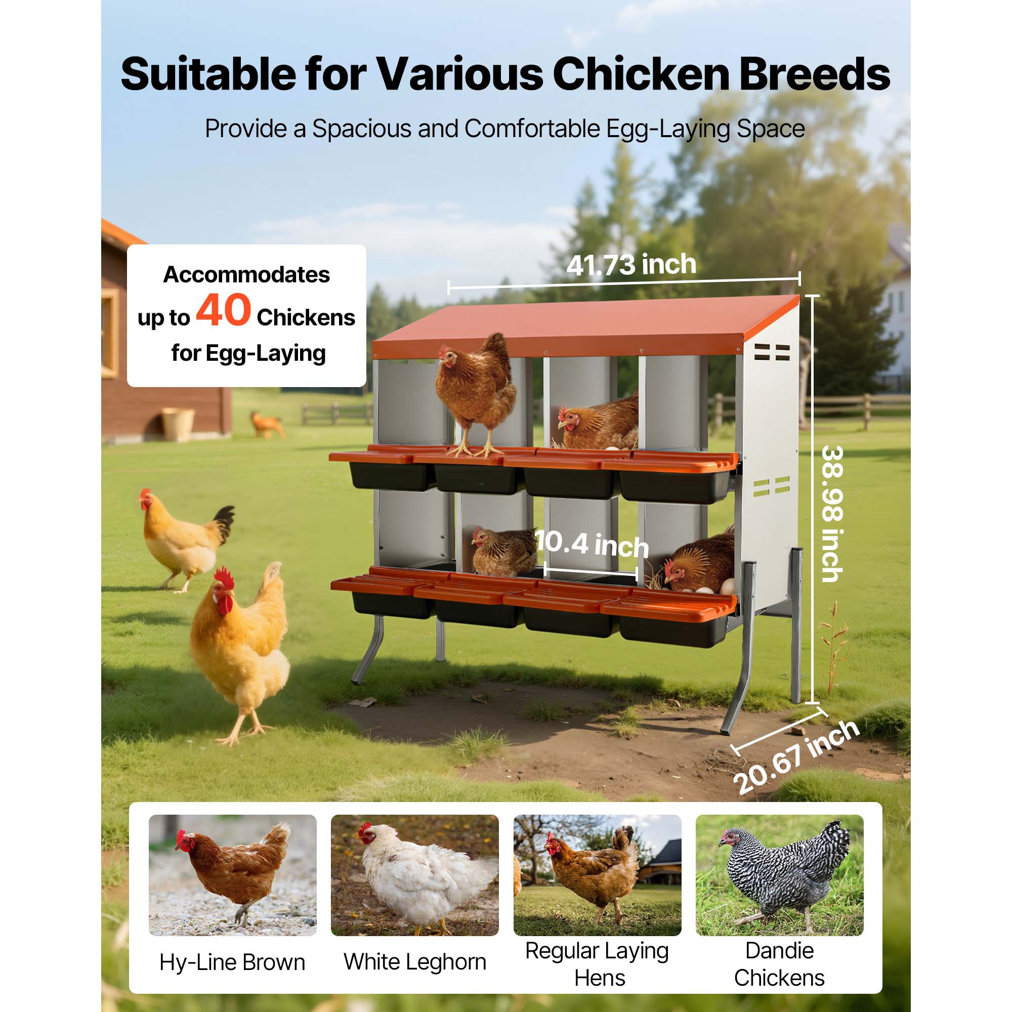 GIVIMO LW047GIVSS1028-1 Chicken-Coops-Rabbit-Hutches - View #6