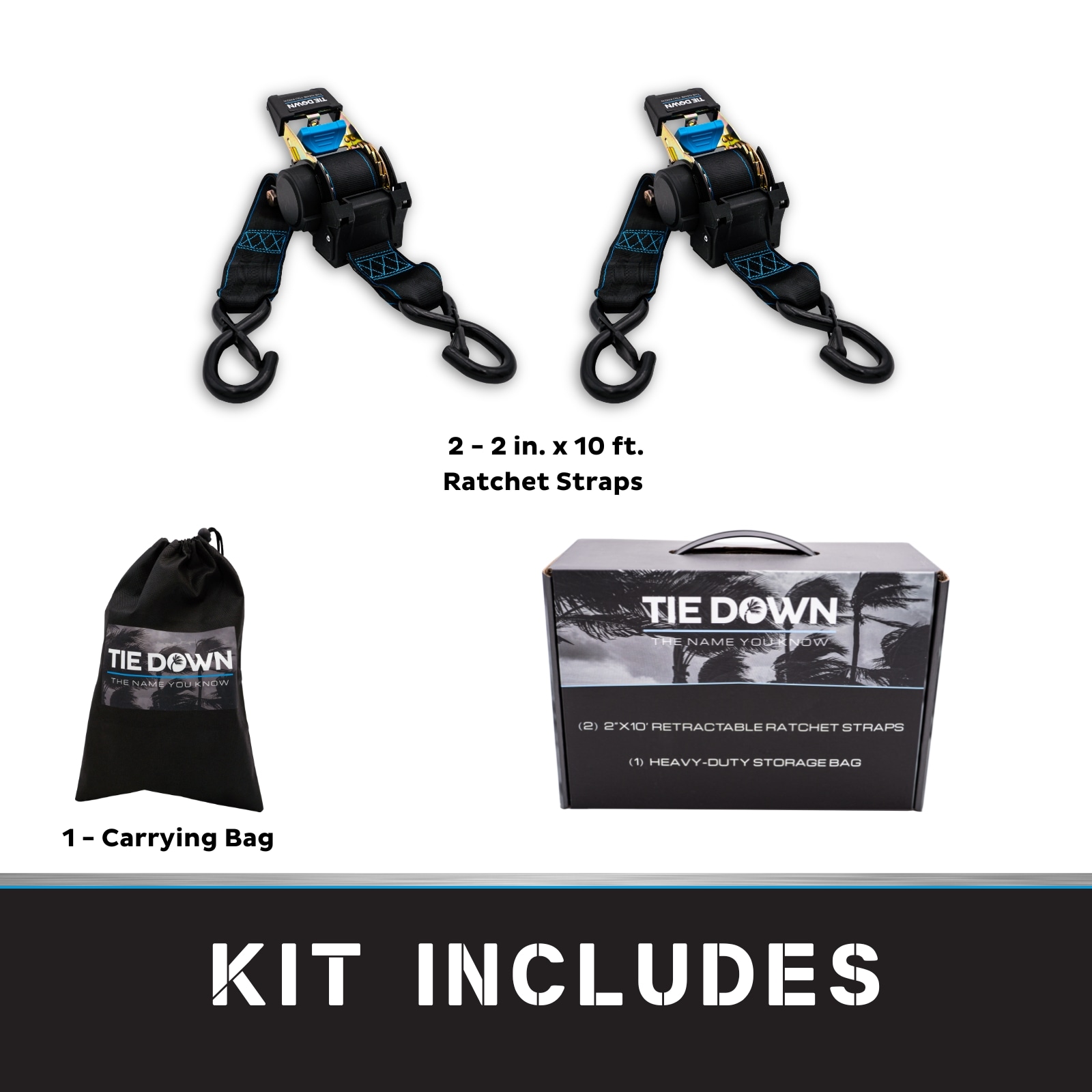 Tie Down 13993-BLK Tie-Downs - View #2