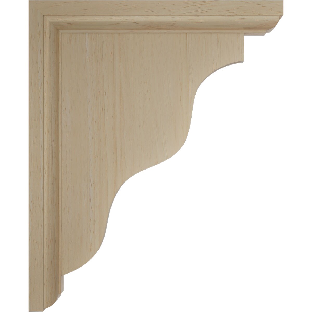 Ekena Millwork BKT02X09X11HARW Exterior-Brackets-Braces - View #3