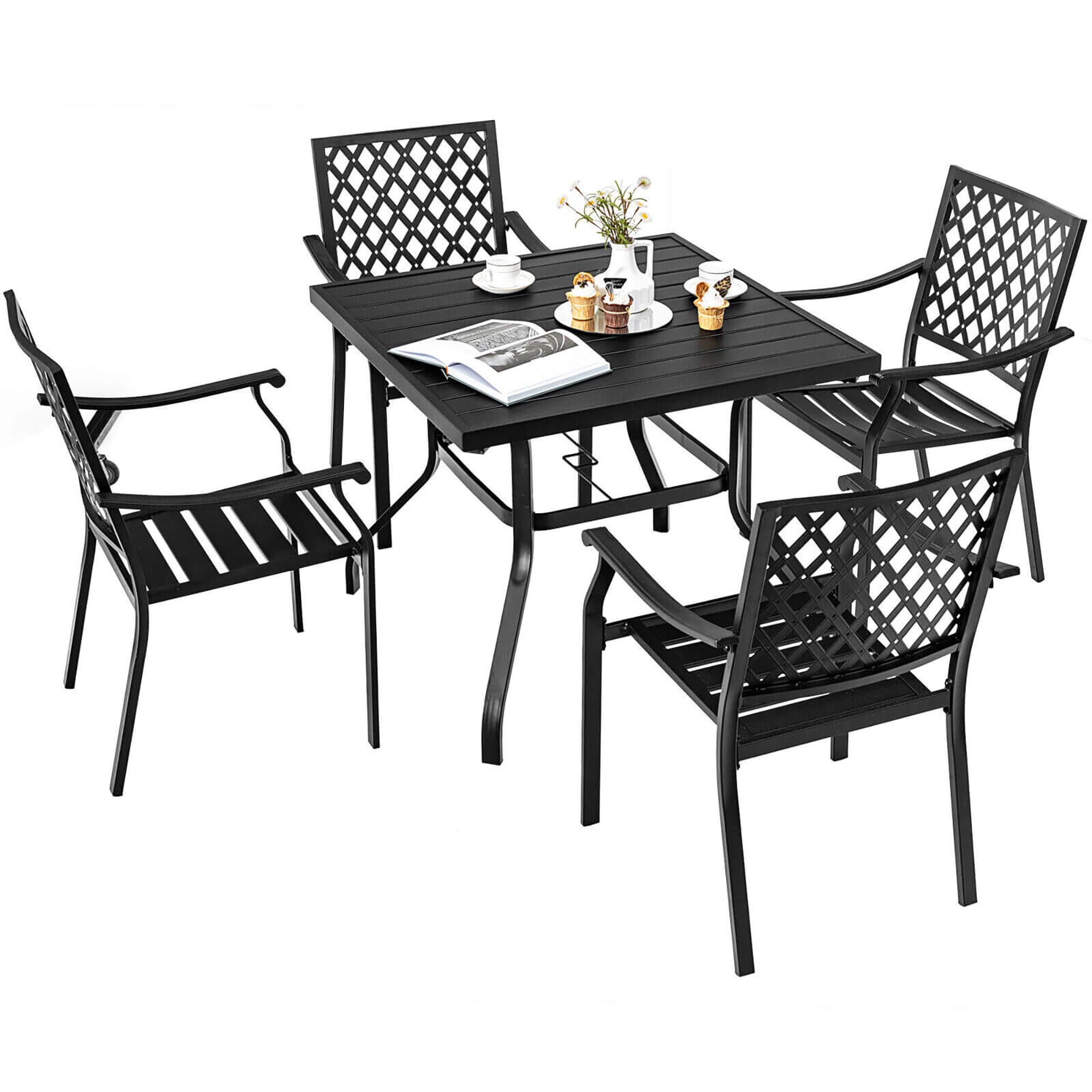 Forclover ALW45-25BR Patio-Tables - View #5