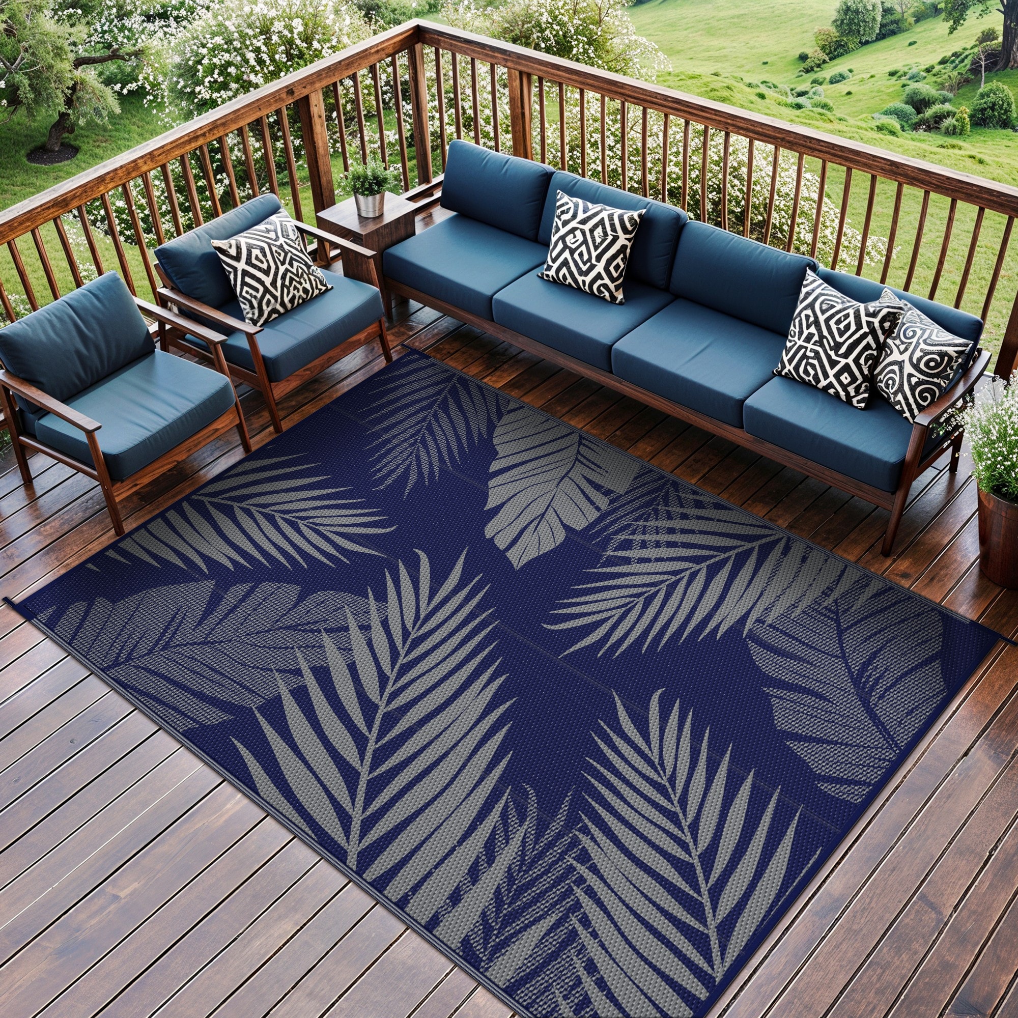 BAVNI PD17-BLUEGREY-5X8 rugs - View #6
