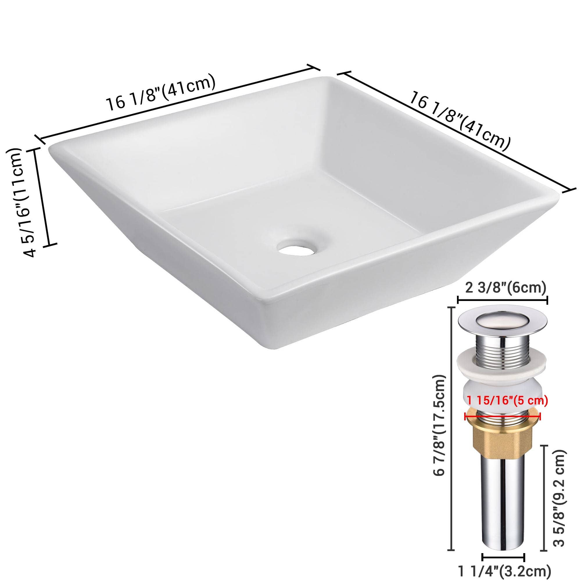 Aquaterior 80PSK012-410-07-LO Bath-Sink - View #6