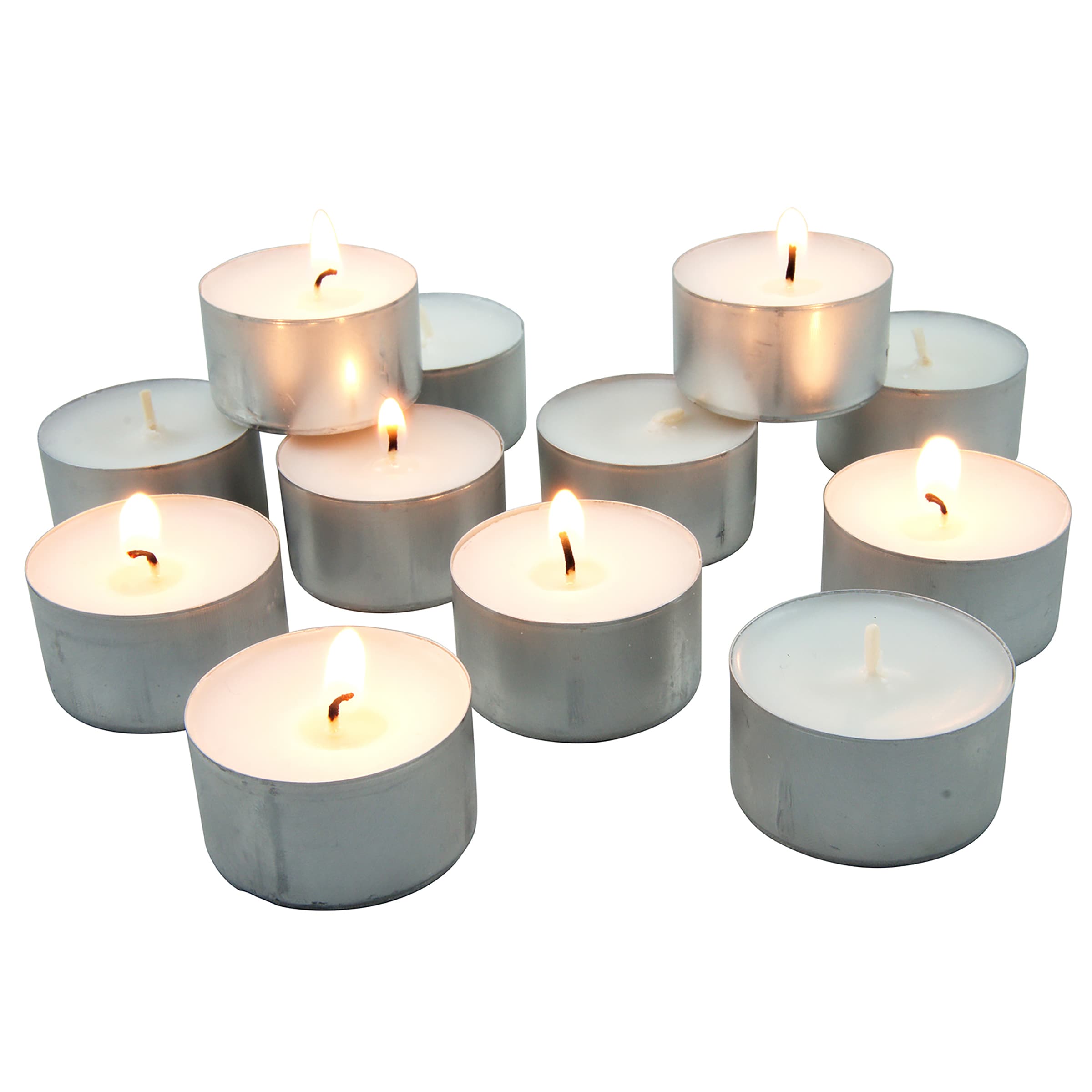Simple Craft Tea Lights Candles - Unscented Pack - 100 Pack, 100 - Foods Co.