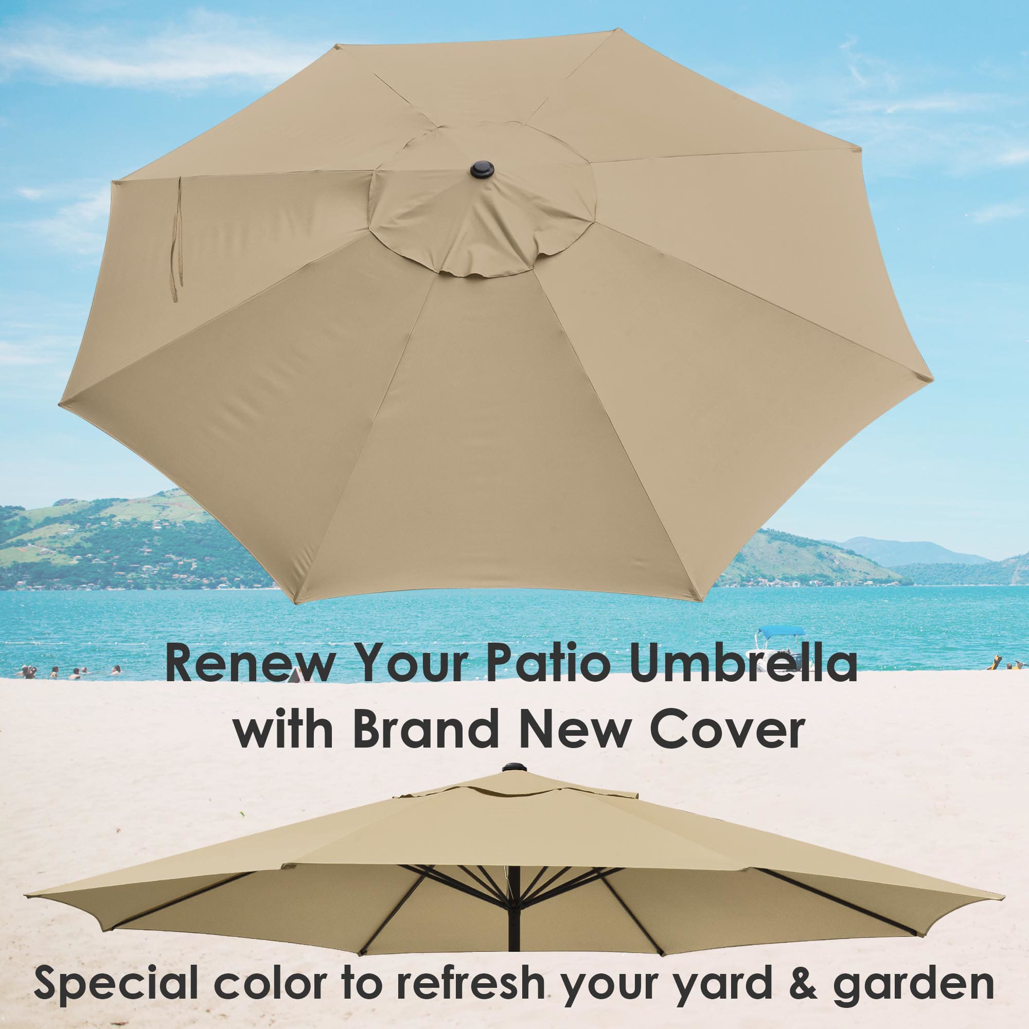 Yescom 07UMC001-13FT-10-LO Umbrellas-2 - View #7