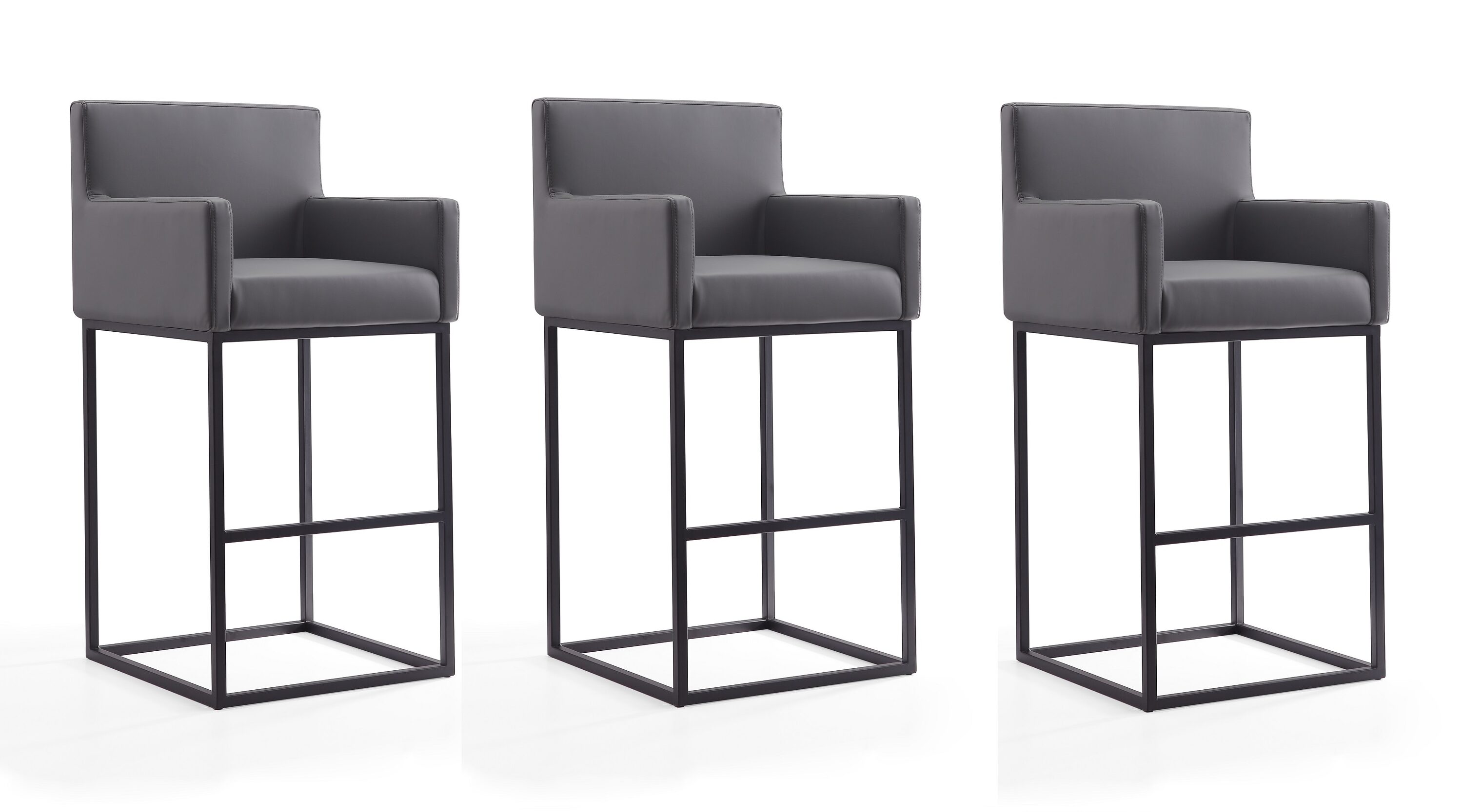 Manhattan Comfort 3-BS017-GY stools - View #2