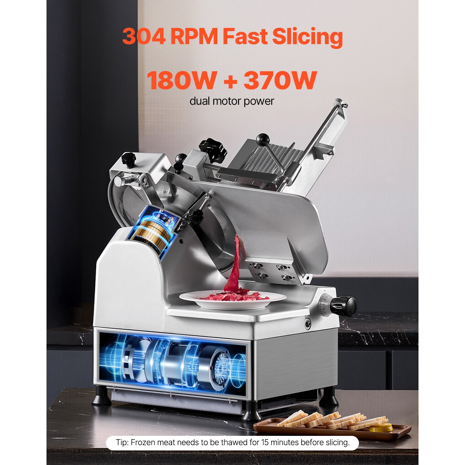 VEVOR SCDRQPJ180W306556V1 Food-Slicers - View #3