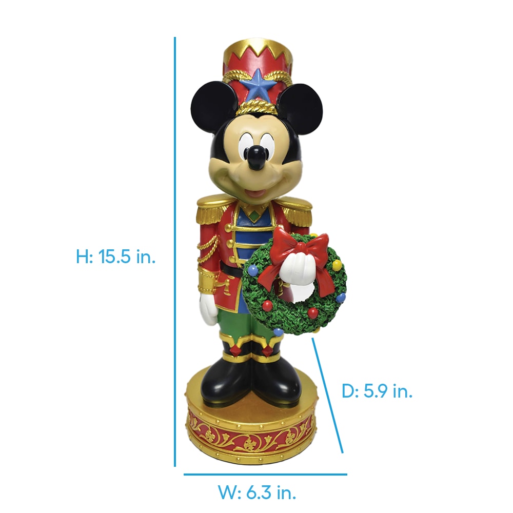 Disney 15-in Mickey Mouse Nutcracker Decoration NM-X20234BA