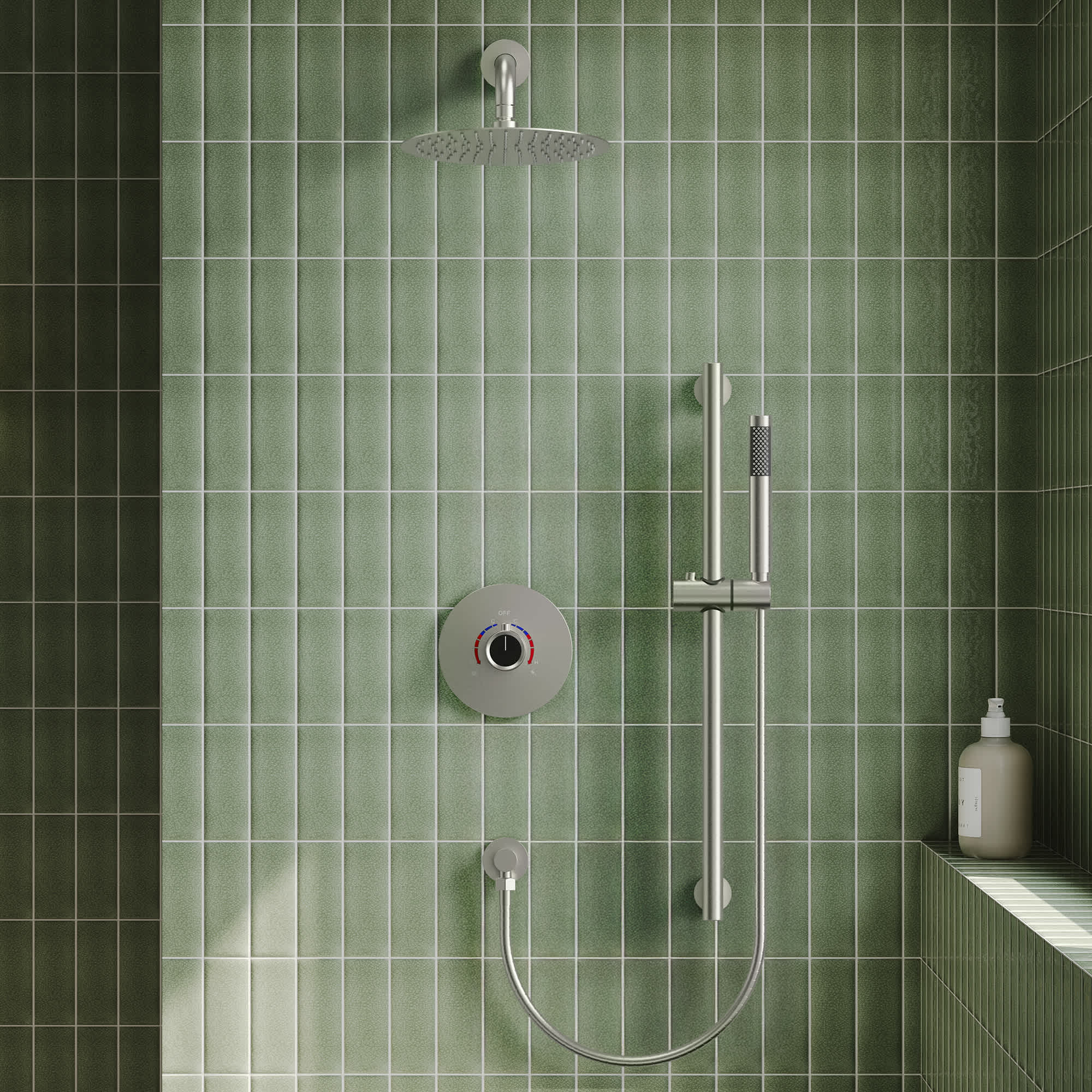 EVERSTEIN SFS-1013-NK10 Showerhead-Bar-Panels - View #2
