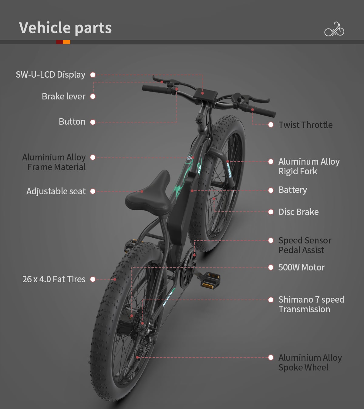 Xspracer ML-1155S07P bikes - View #12