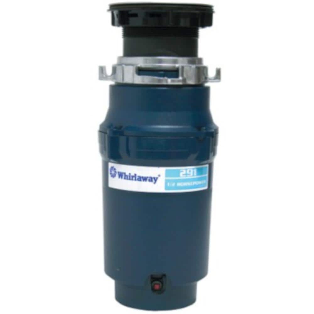 Whirlaway 1/2-HP Continuous Feed Garbage Disposal at