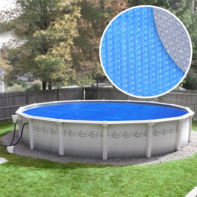 Pool Mate 15-ft x 15-ft Silver Deluxe Polyethylene Solar Round