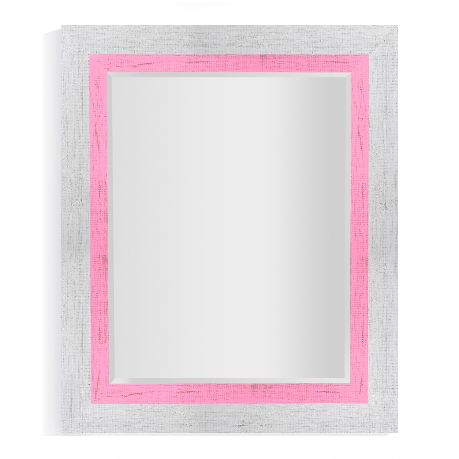 La Pastiche 688576632551 Appalachian 30-Inches W x 36-Inches H Rectangle Rose Framed Wall Mirror