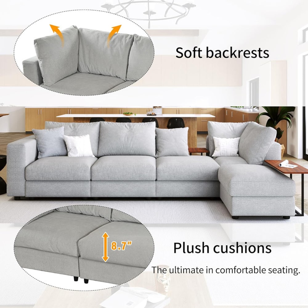 Garvee FQGXY-DLS91D4BU Sofas-Loveseats - View #3