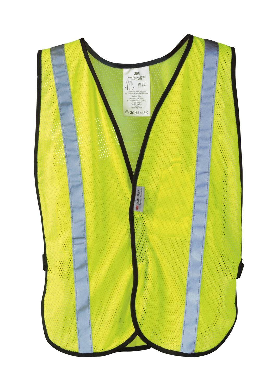 3M Yellow Polyester High Visibility (Ansi Compliant) Enhanced Visibility ( Reflective) (Large) at