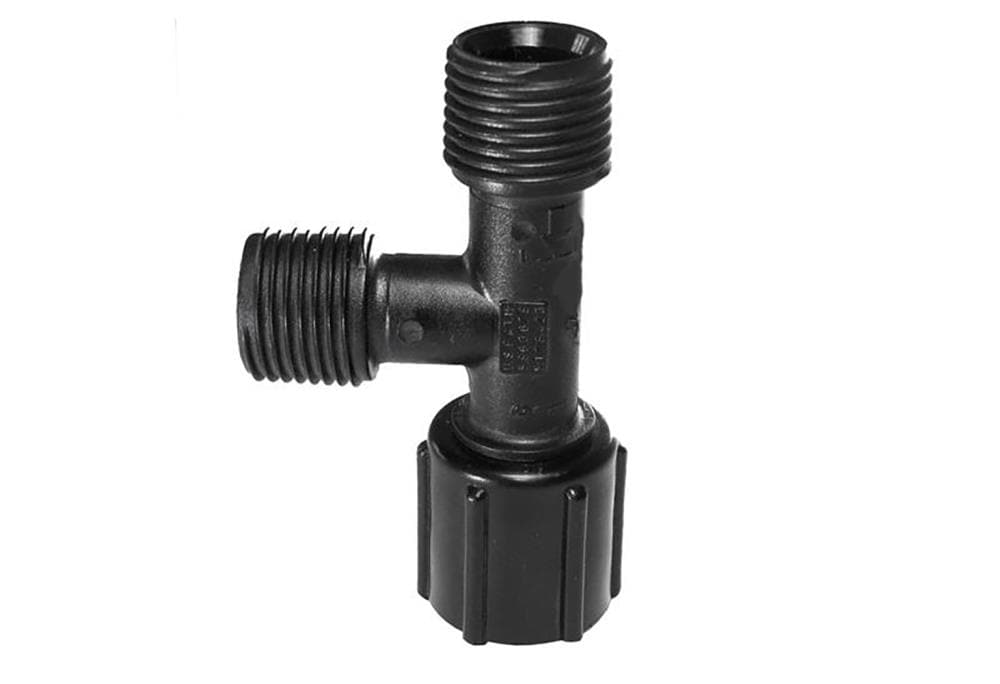 PEXLock 30836 1/2-in x 1/2-in x 1/2-in dia Plastic PEX Tee