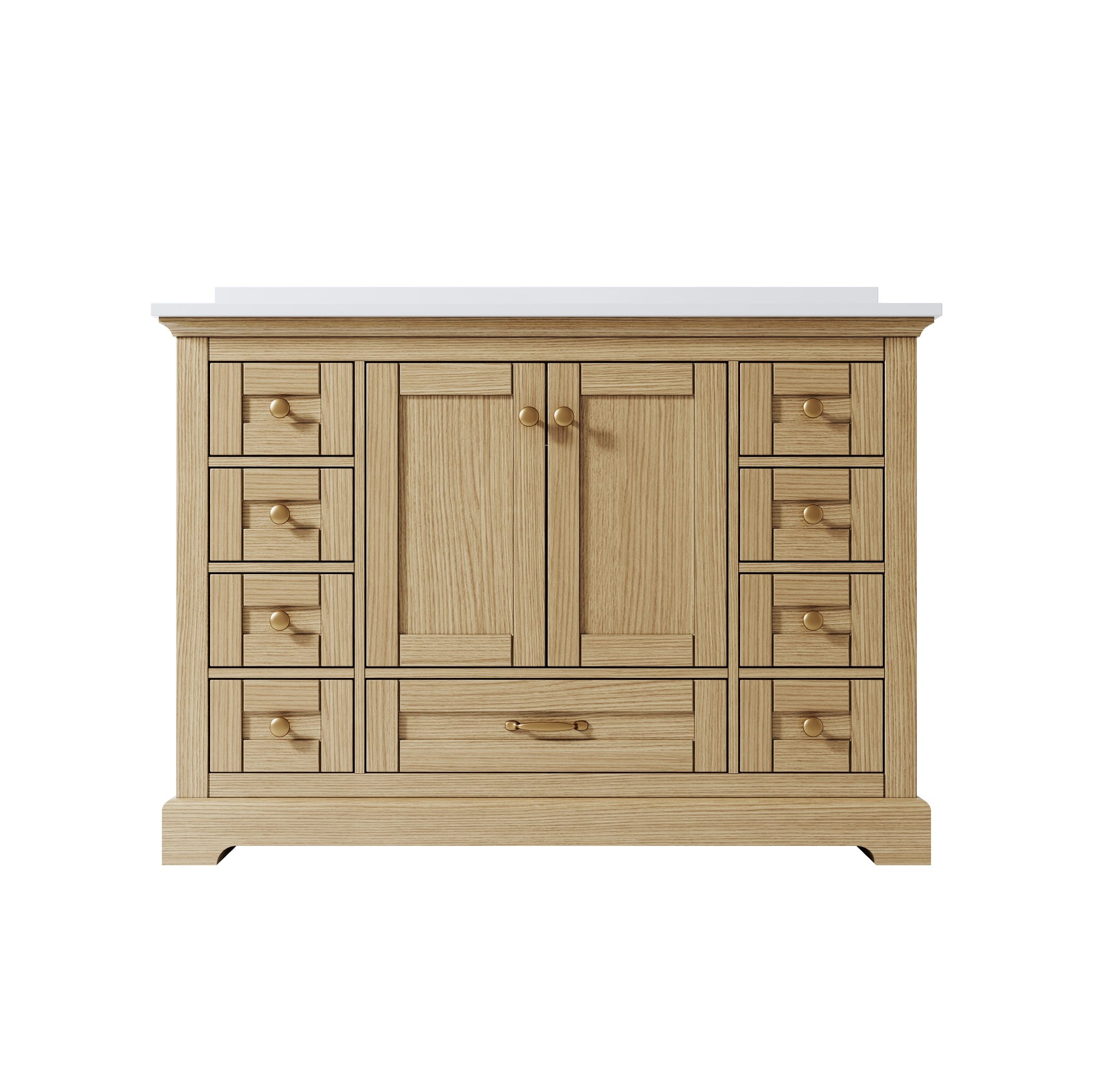 Poinic JVD48-OAK Bath-Vanity-Combo - View #4