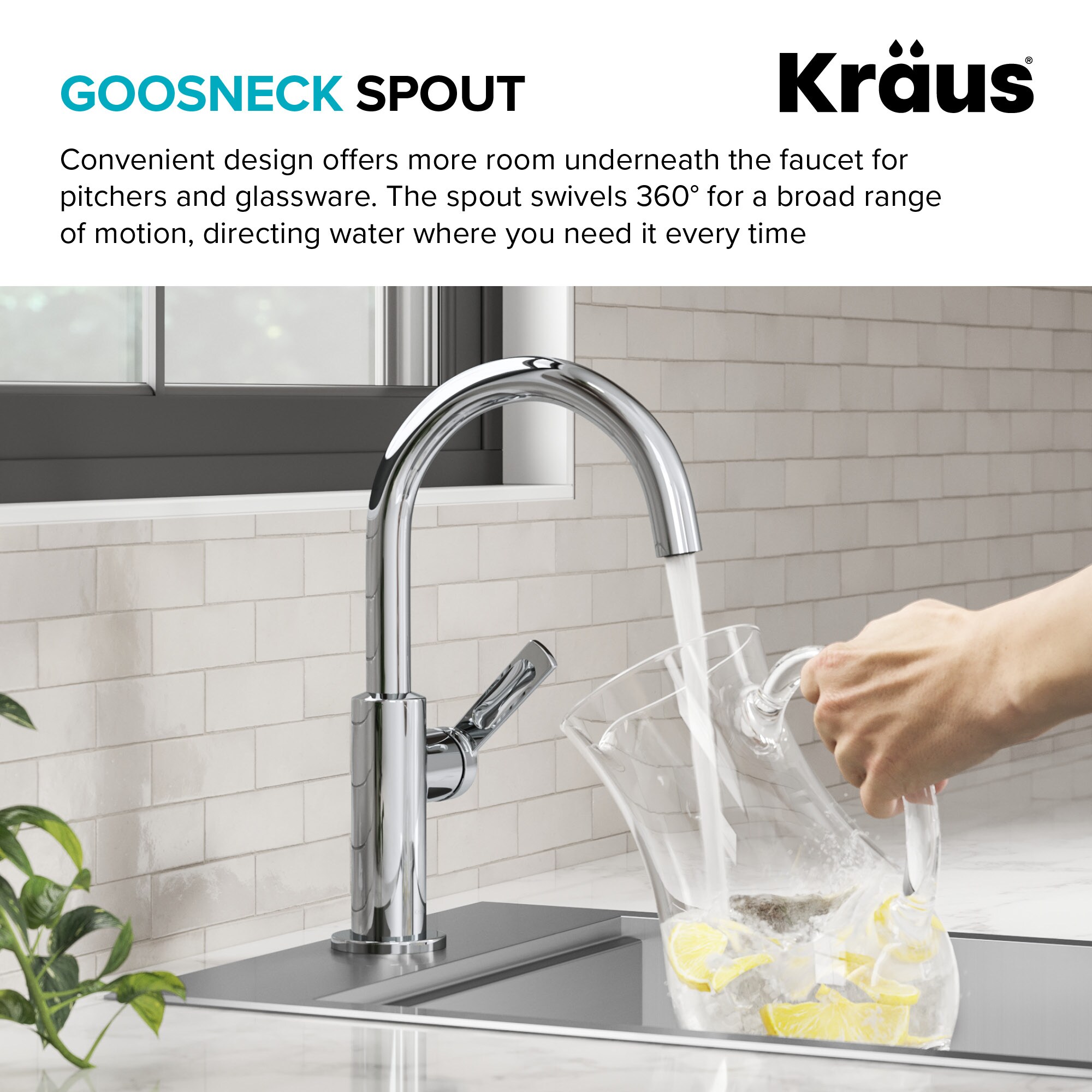 Kraus KPF-2822CH Kitchen-Faucets - View #6
