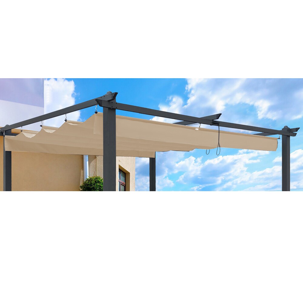 LUXEYARD Replacement Canopy Top Fabric for 10x10 Ft Outdoor Patio ...