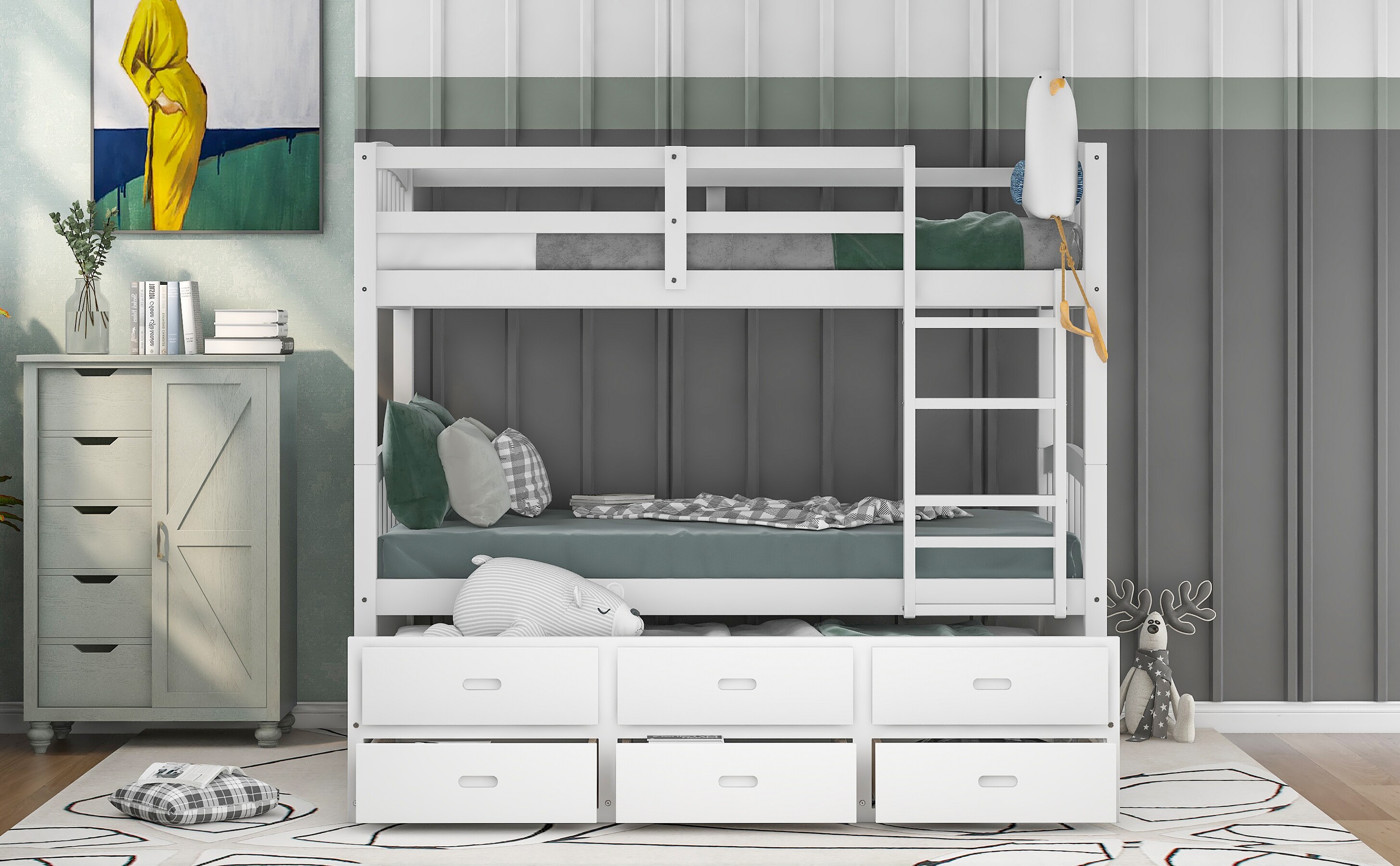 ModernLuxe SM000093AAK-1 Bunk-Beds - View #3
