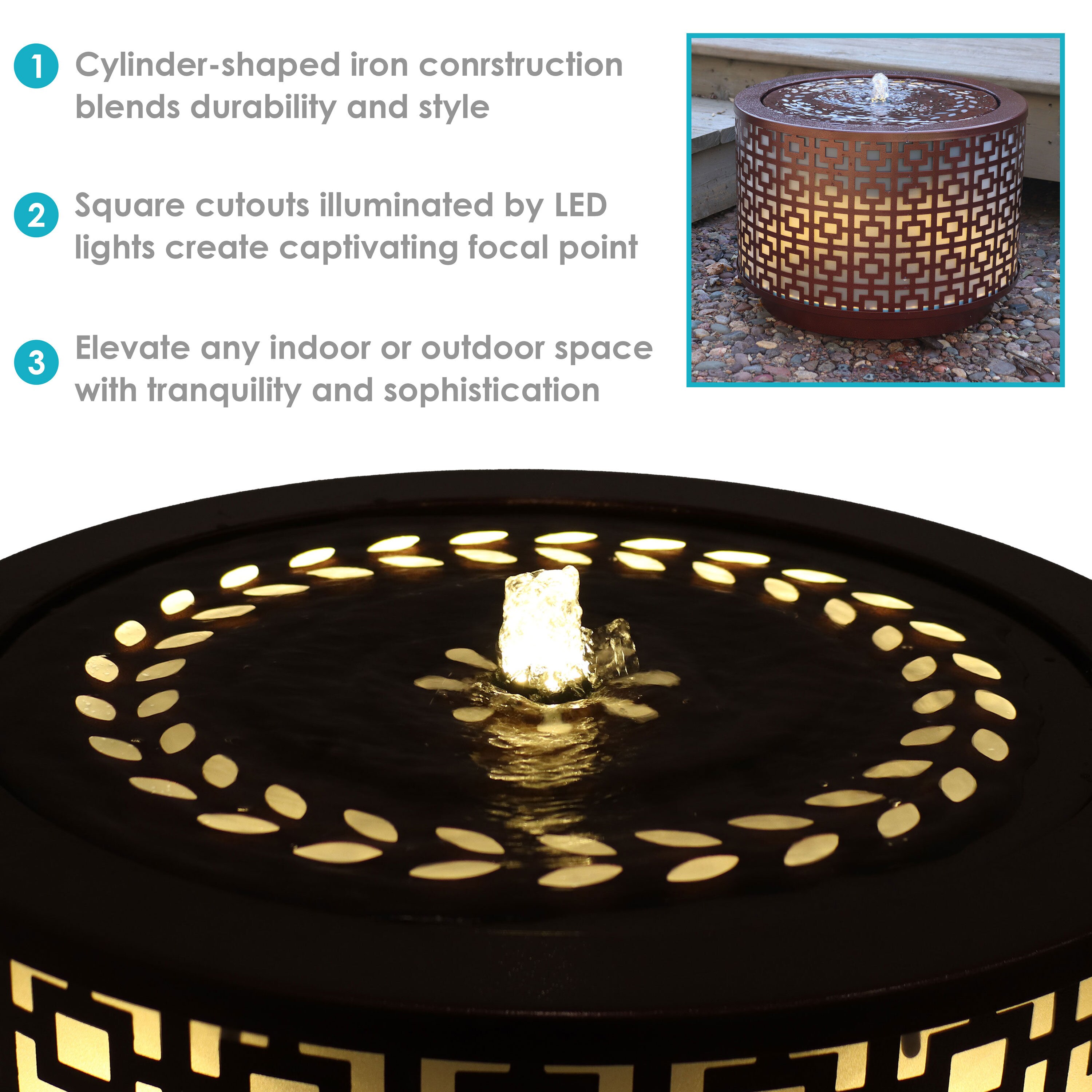 Sunnydaze Decor QZC-359 fountains - View #4