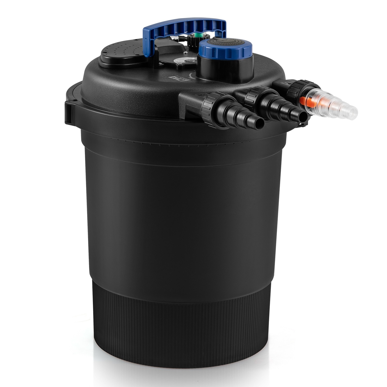 Slickblue Pressure Pond Filter with UV 4000 GPH (Black) Self Cleaning Pump for Fish Ponds Fountains and Decorative Water Features