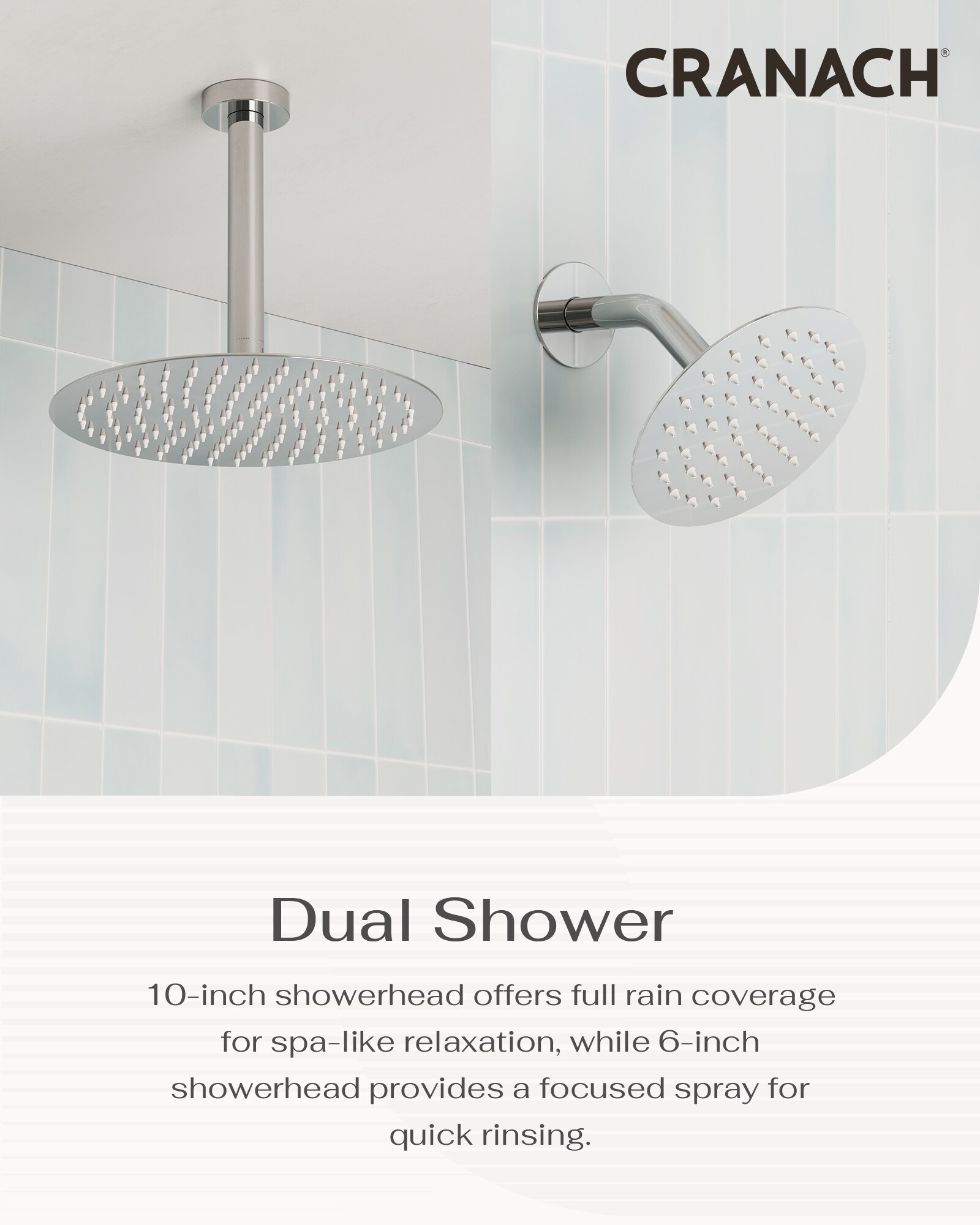 CRANACH C00.CR39.CP Showerhead-Bar-Panels - View #6
