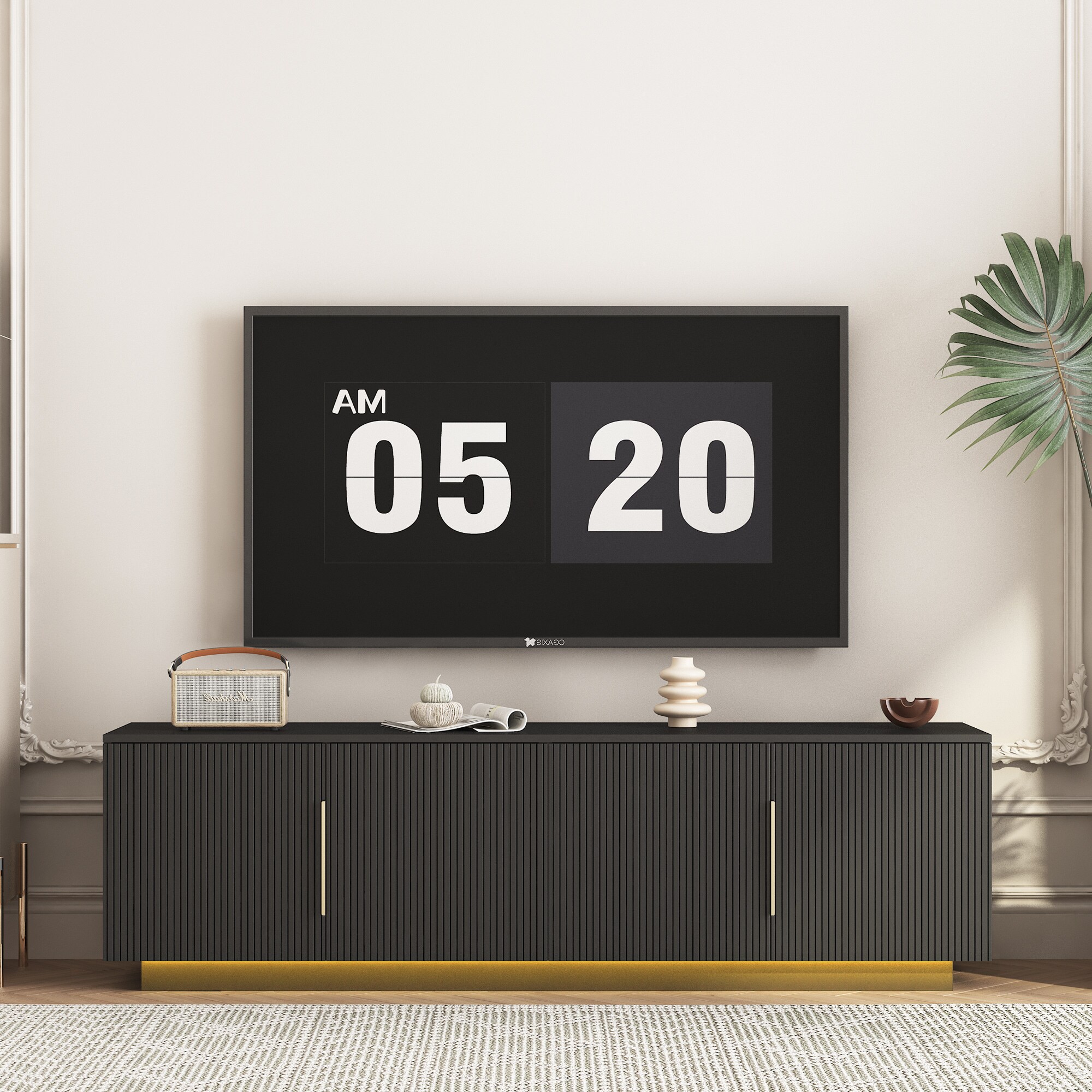 Clihome CL-TV4236-BK Tv-Stands - View #2