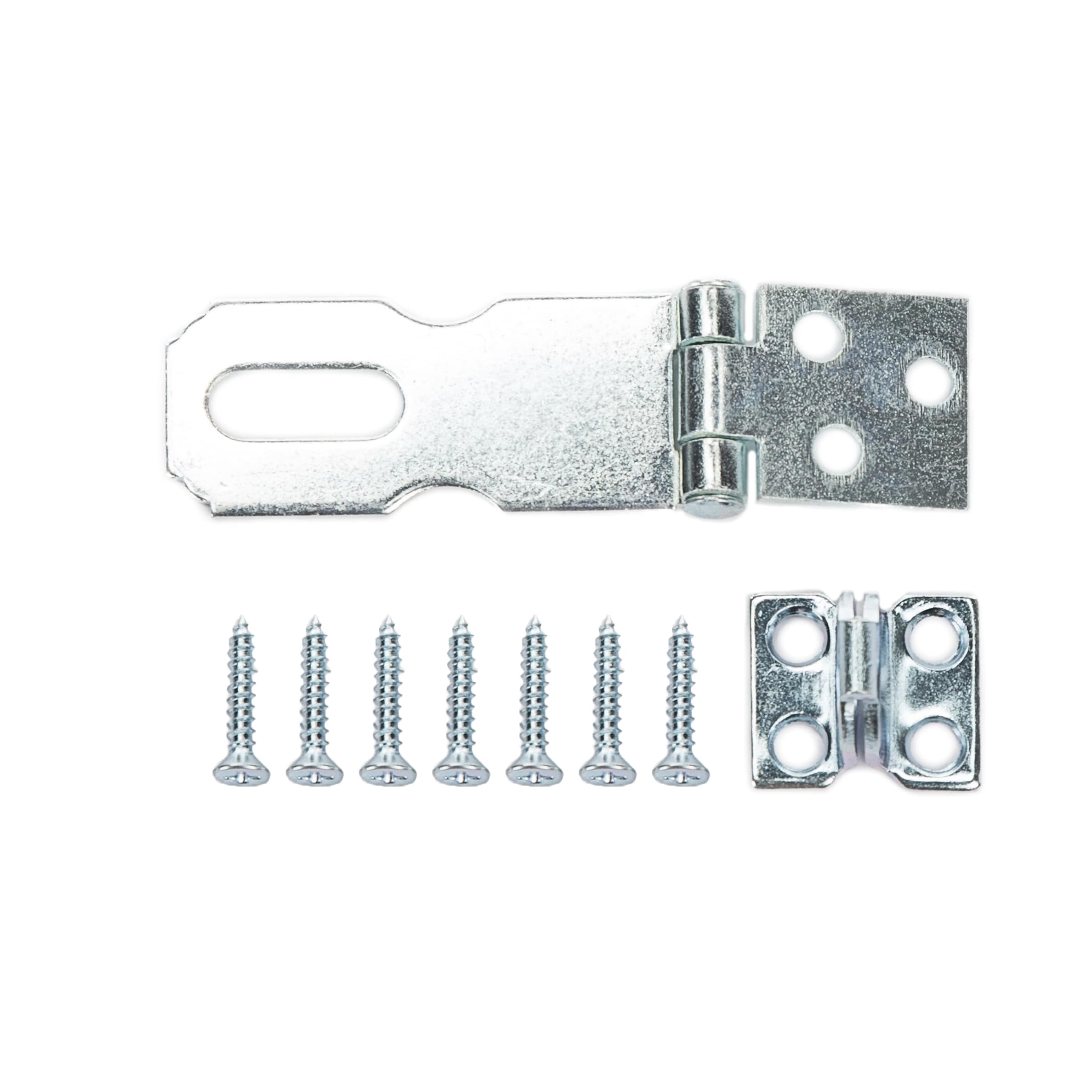 GEMASP Hasp Latch 2 Pack, 90 Degree Solid 304 Stainless Steel File