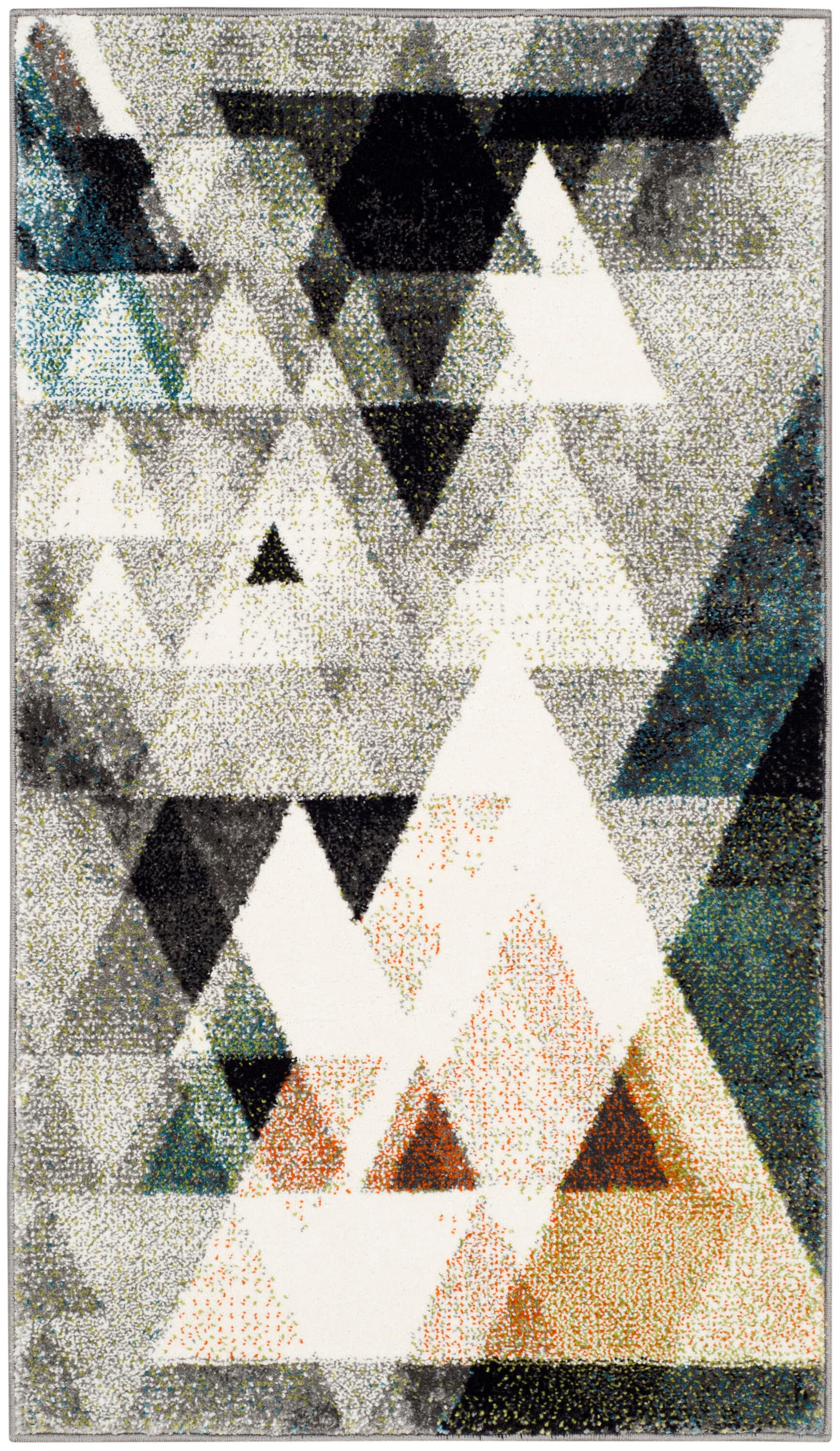 Porcello 6938C Grey Blue 2 X 4 Area Rug