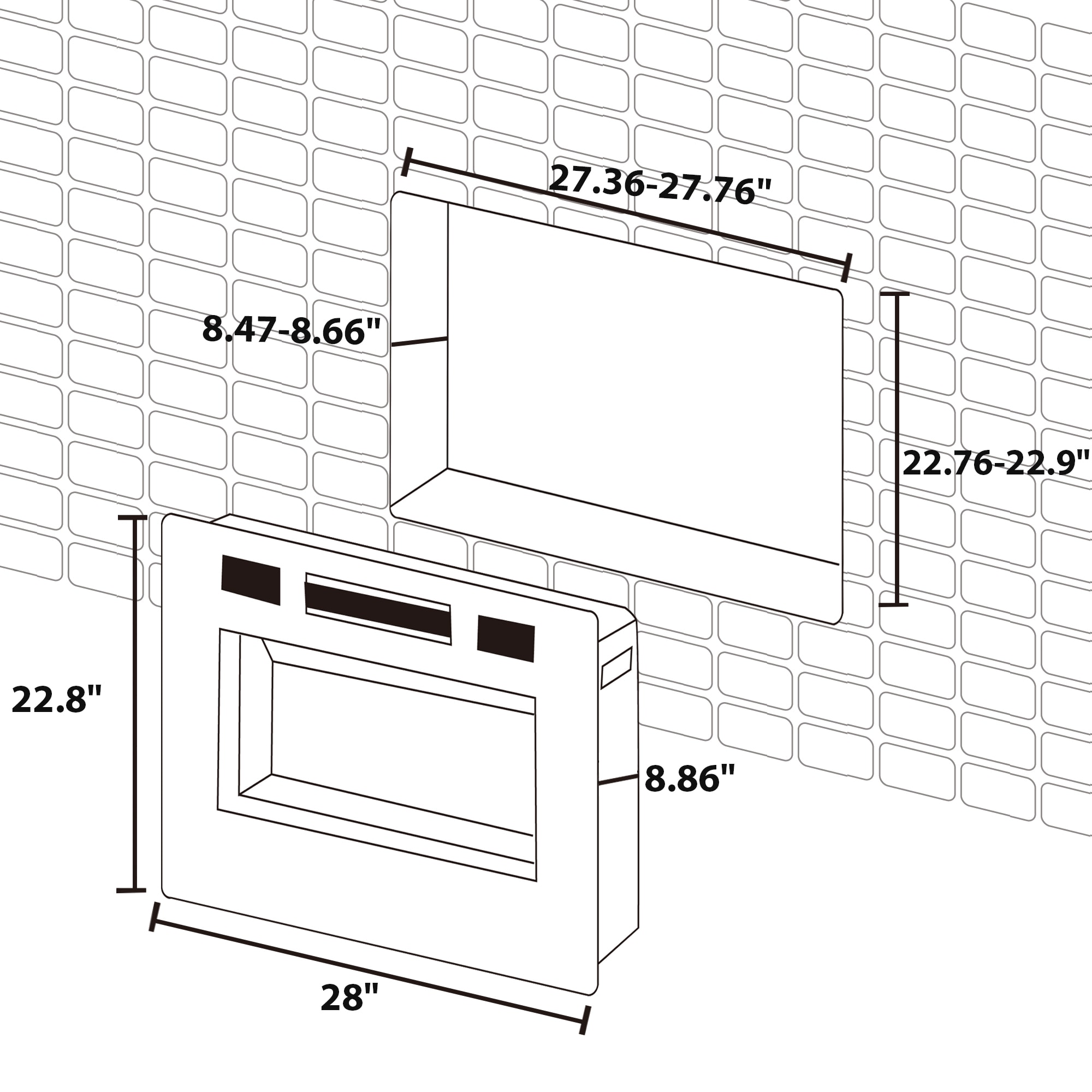 CASAINC TR-83428IN Electric-Fireplaces - View #17